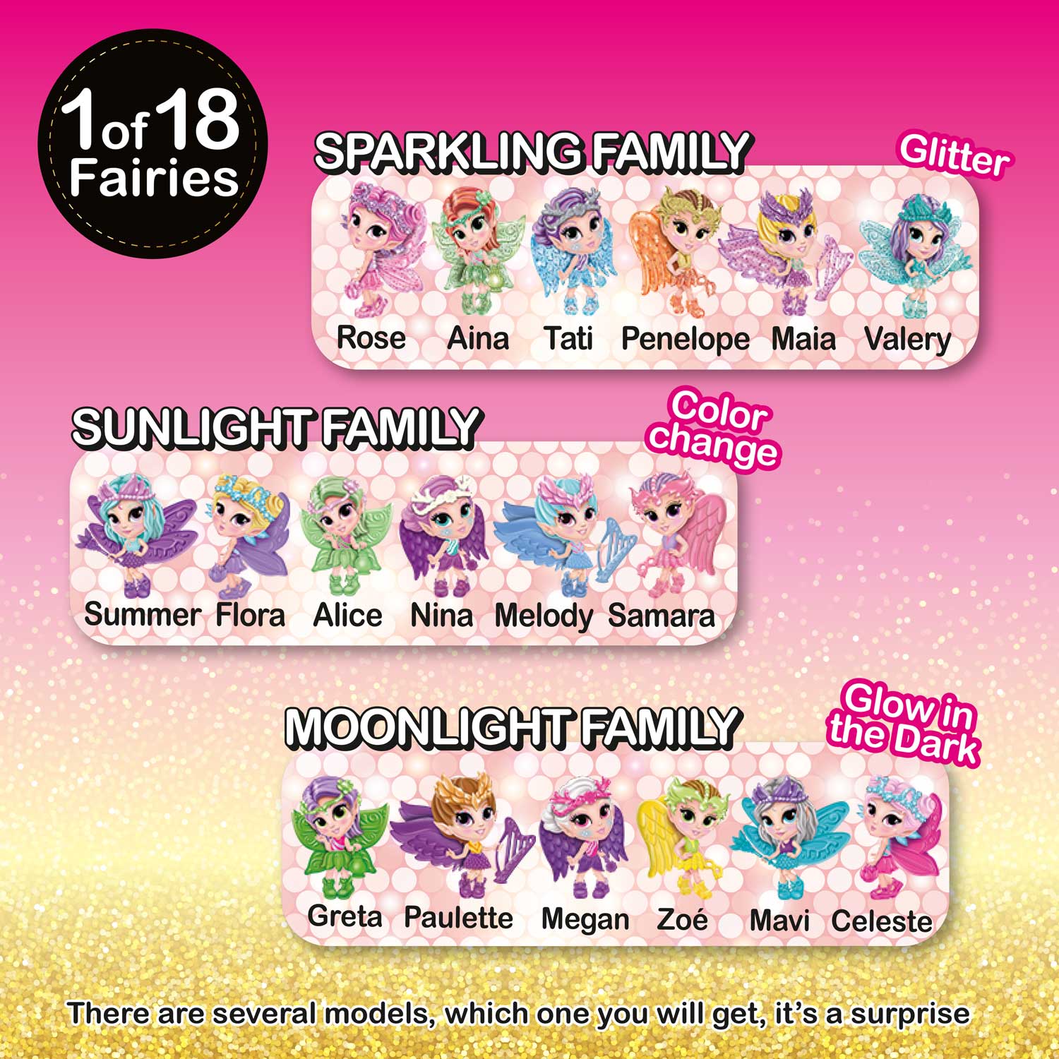 FAIRY IN MY POCKET - Sammelfiguren