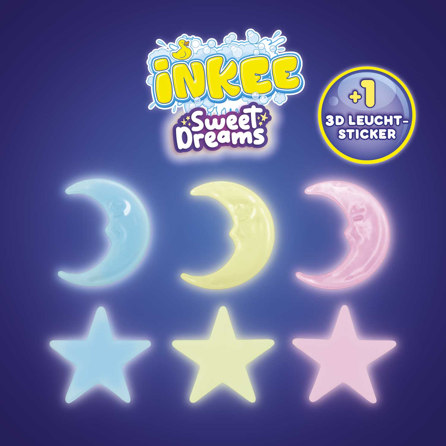 INKEE - Sweet Dreams Schaumige Mond-Badebombe