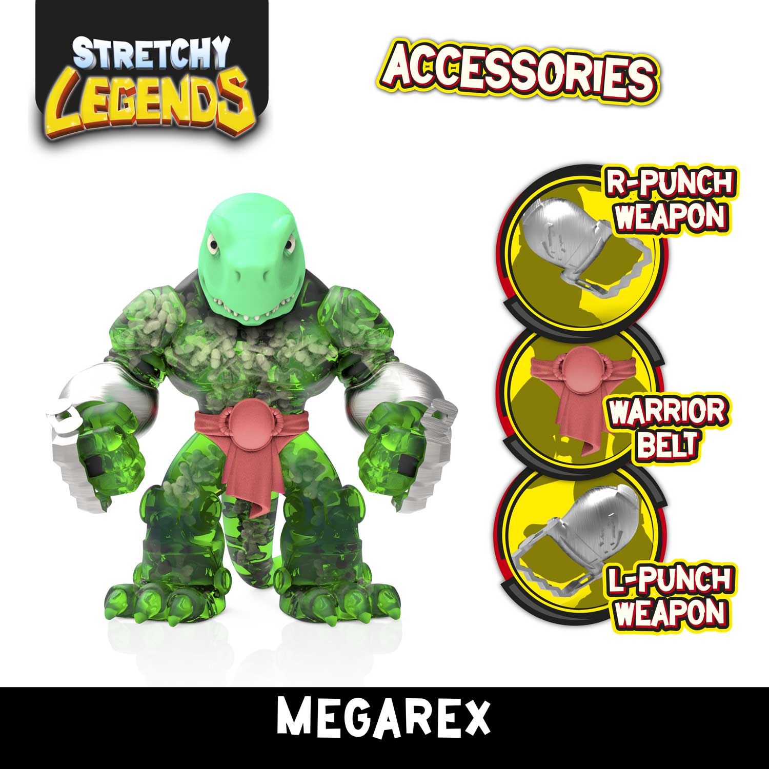 MEGAREX, VNGD 3点セット STRETCHY LEGENDS - Megarex – CRAZE TOYS