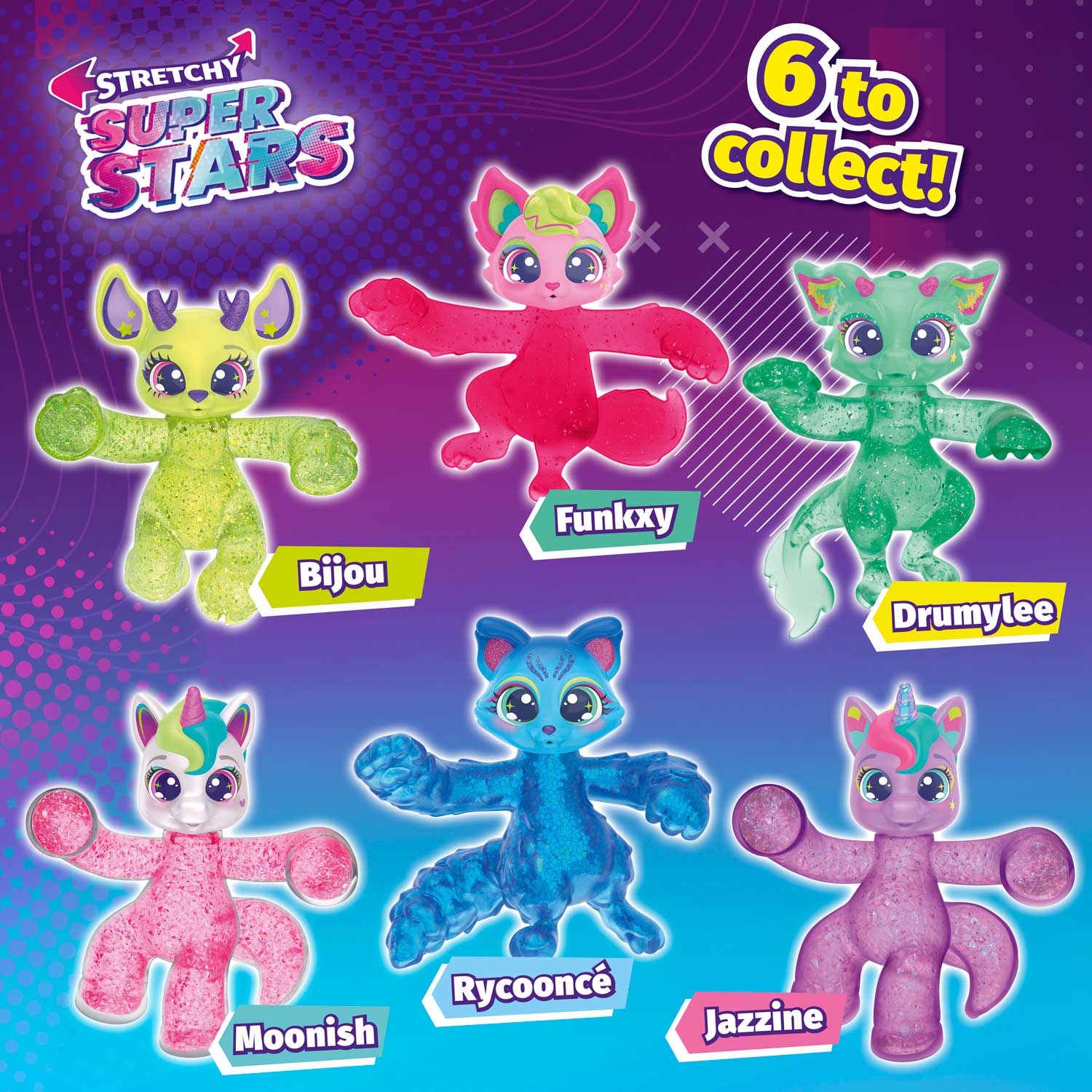 STRECHY SUPERSTARS - Jazzine