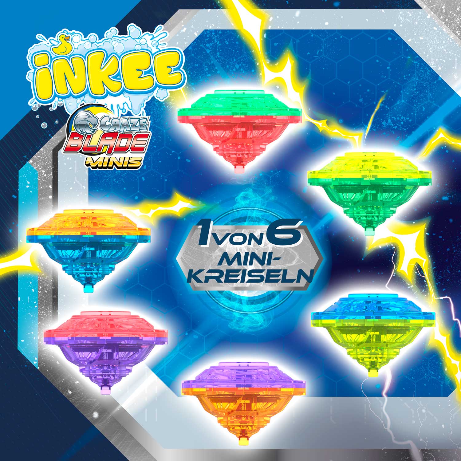 INKEE - Blade Überraschungs-Badekugel
