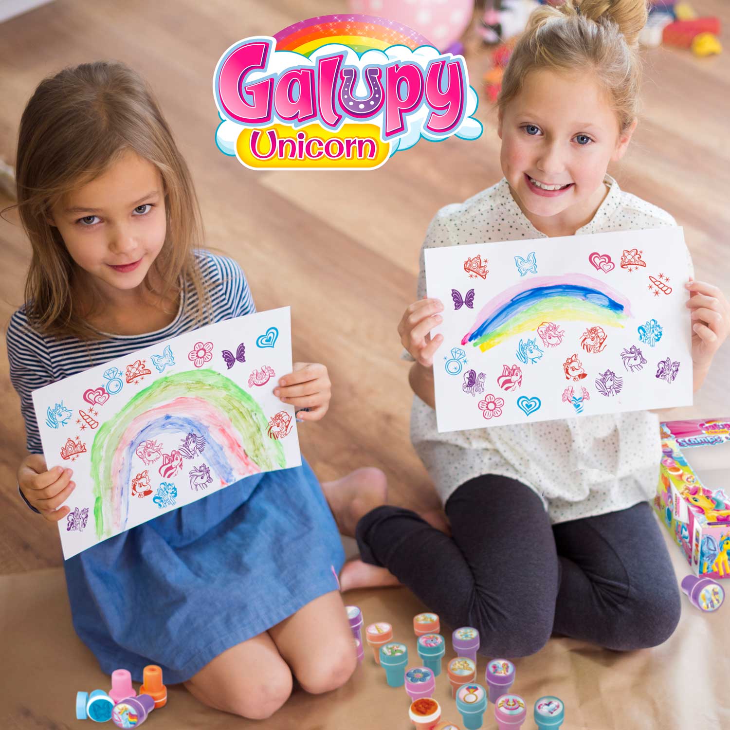 STAMPS - Galupy Unicorn Stempelkoffer