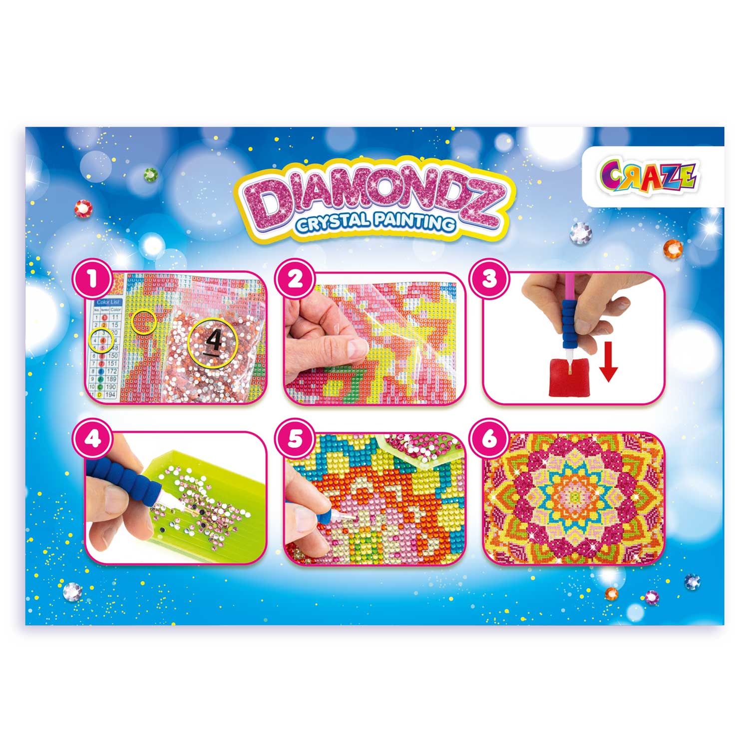DIAMONDZ - Bild Set Mandala