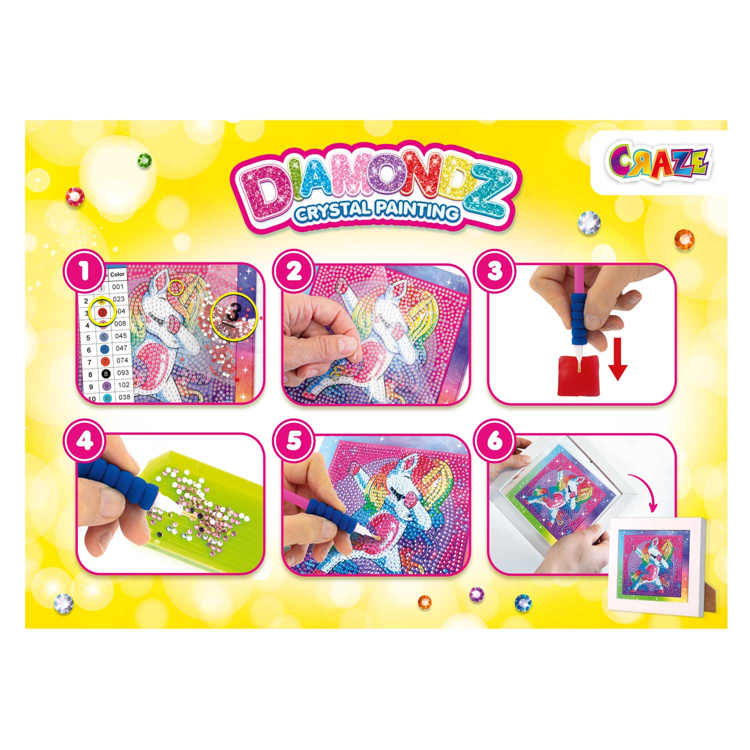 DIAMONDZ - Anfänger Set Einhorn