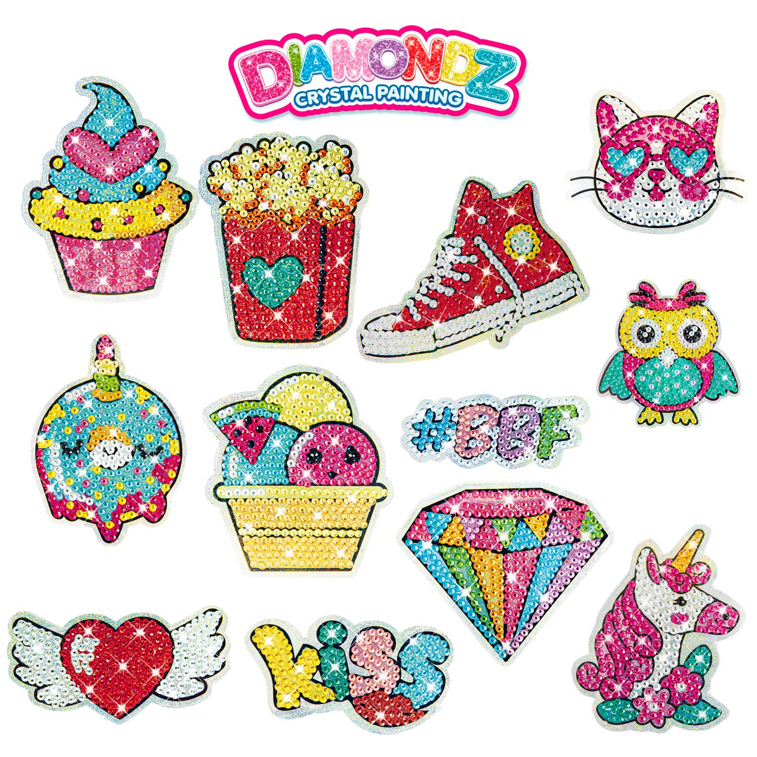 DIAMONDZ - Mega Set Stickers