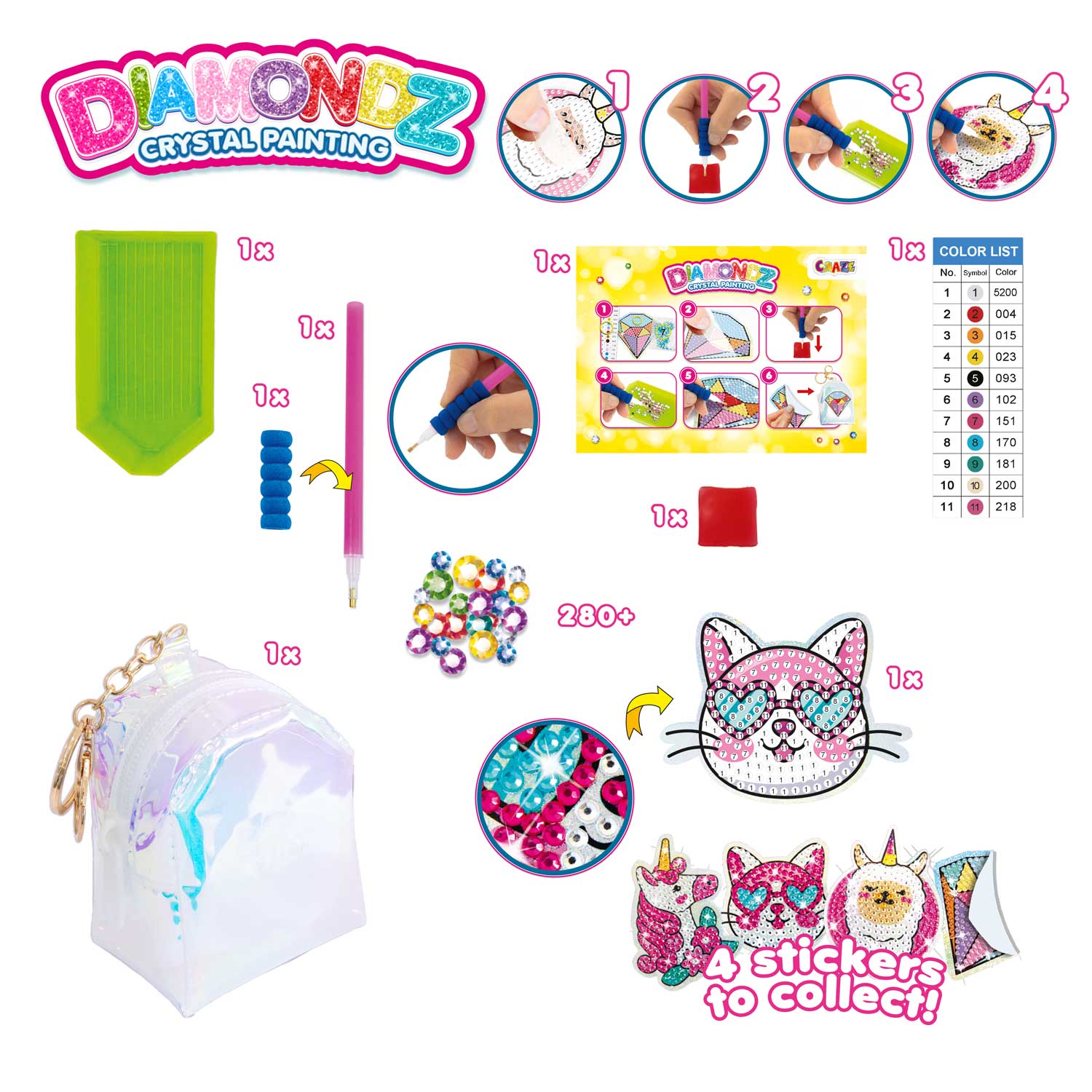 DIAMONDZ - Mini Bag Set