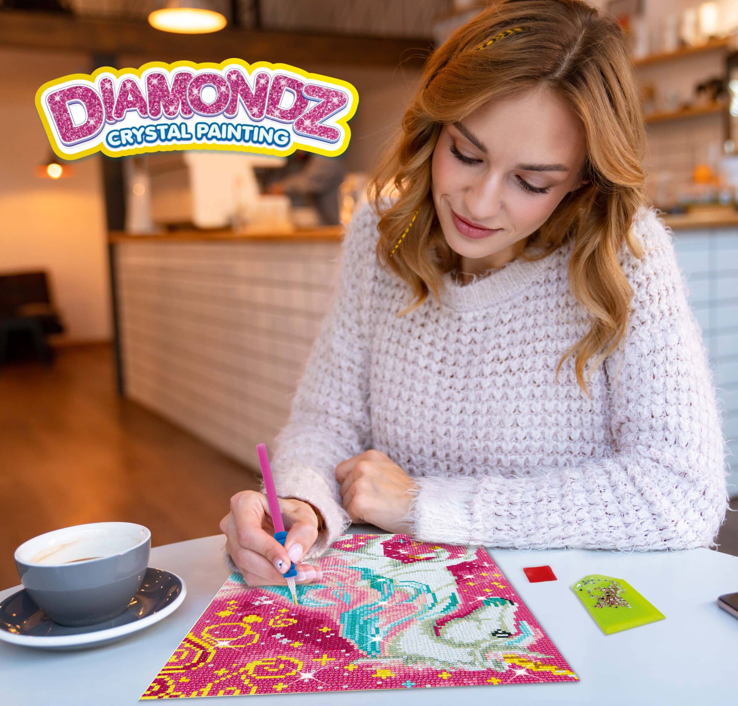 Crystal Glue Decorative Artist 1級講座　準1級 DIAMONDZ - Picture Set Unicorn – CRAZE TOYS