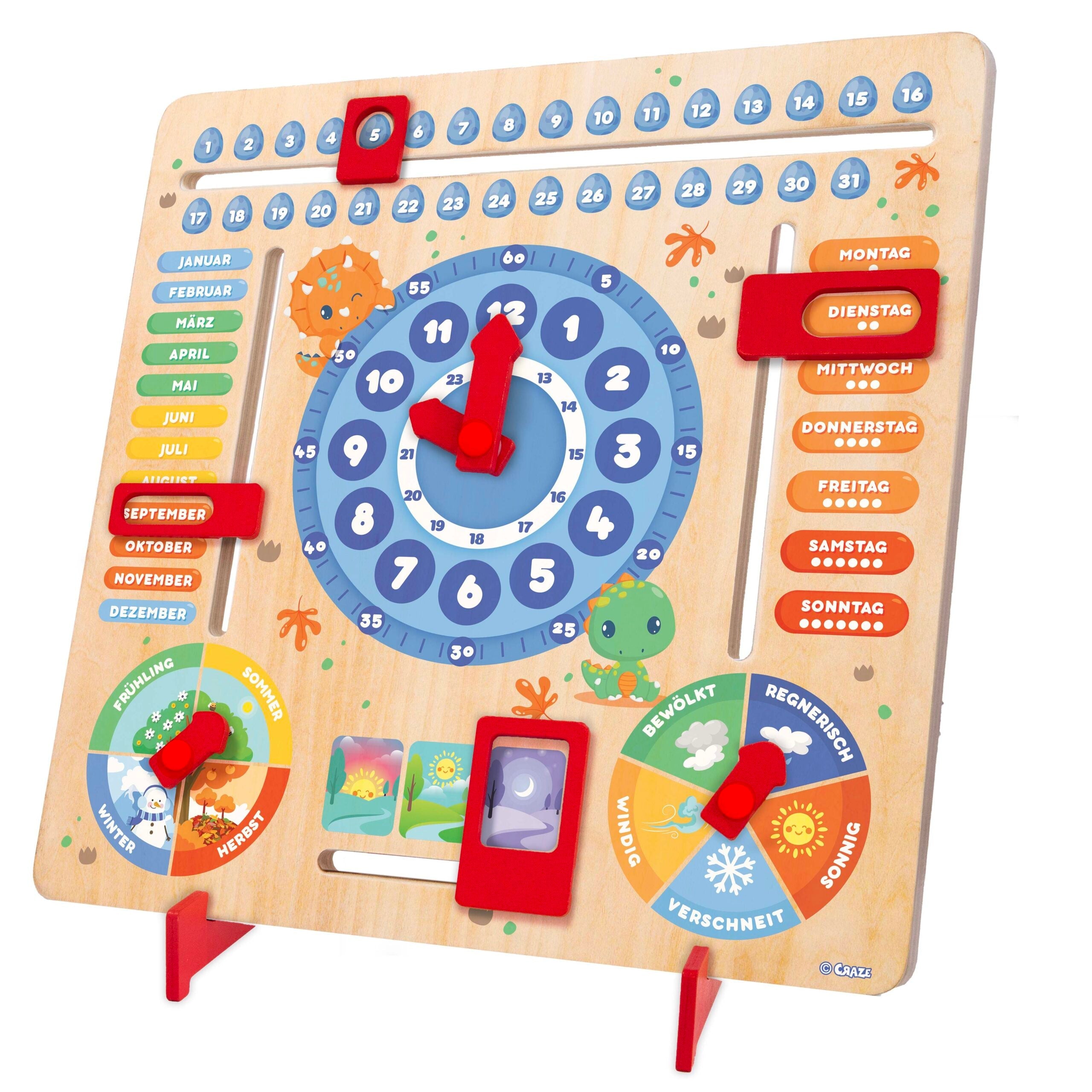 MY LEARNING CLOCK - Dino