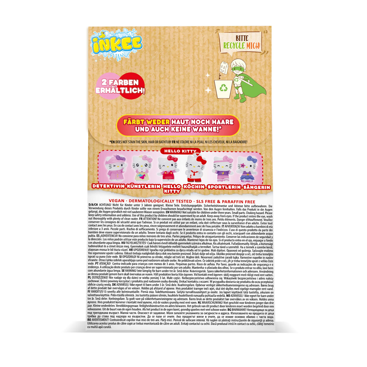 INKEE - Hello Kitty Überraschungs-Badekugel