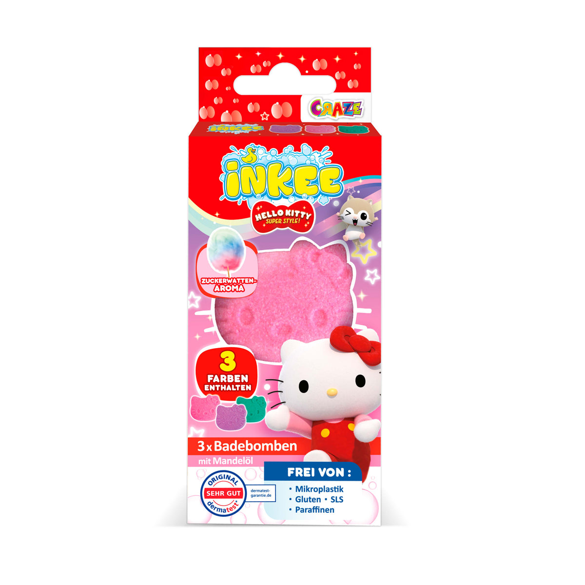 INKEE - 3-Pack Box Hello Kitty