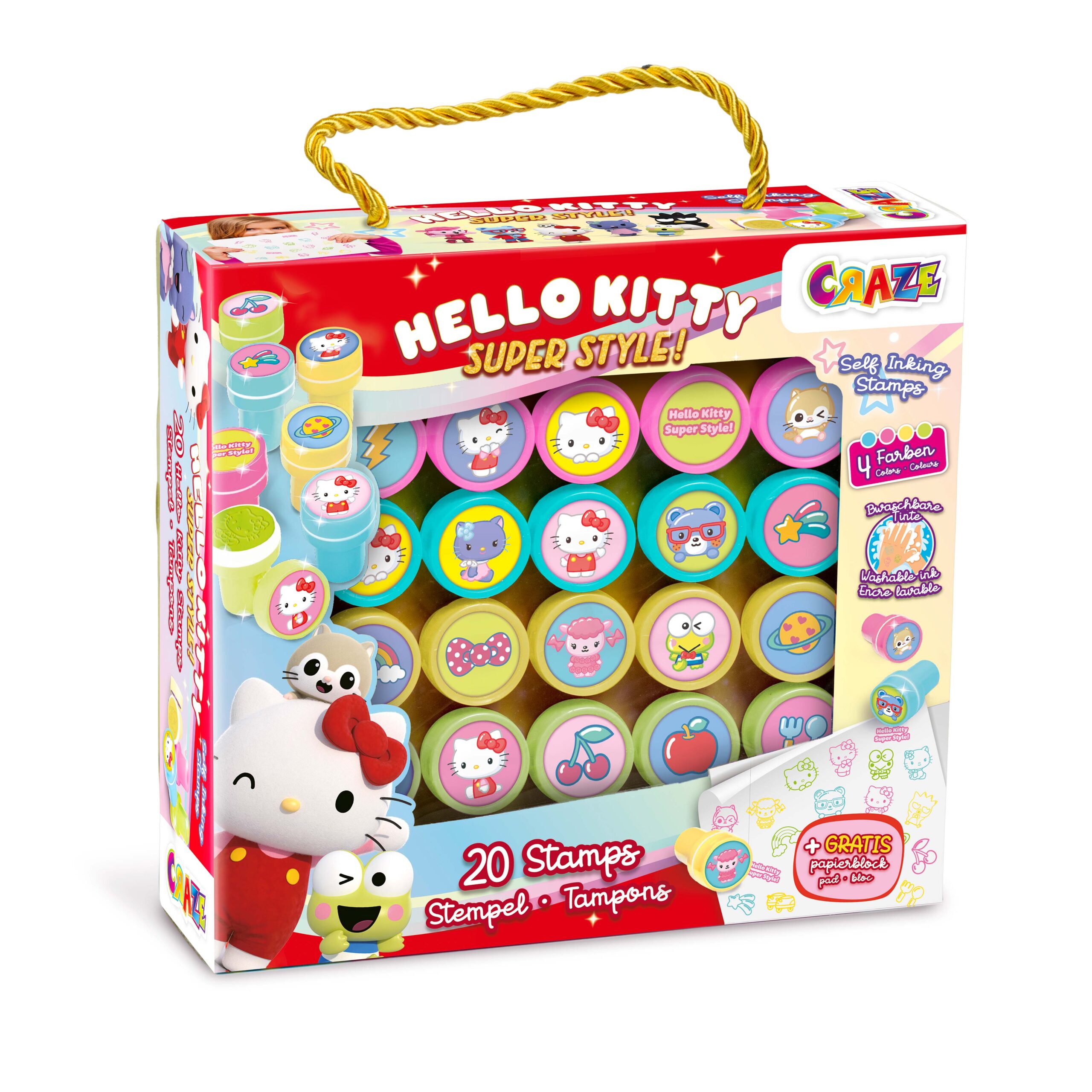 STAMPS - Hello Kitty Stempelkoffer – CRAZE TOYS