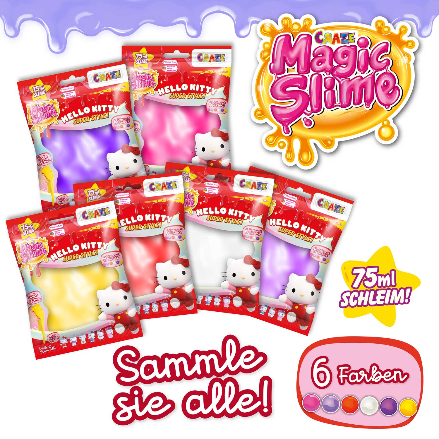 MAGIC SLIME - Bag Surprise Hello Kitty