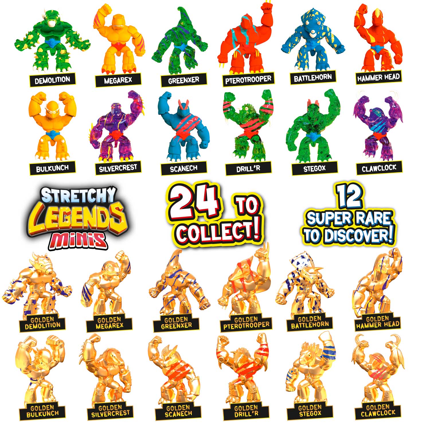 STRETCHY LEGENDS - Minis Double – CRAZE TOYS