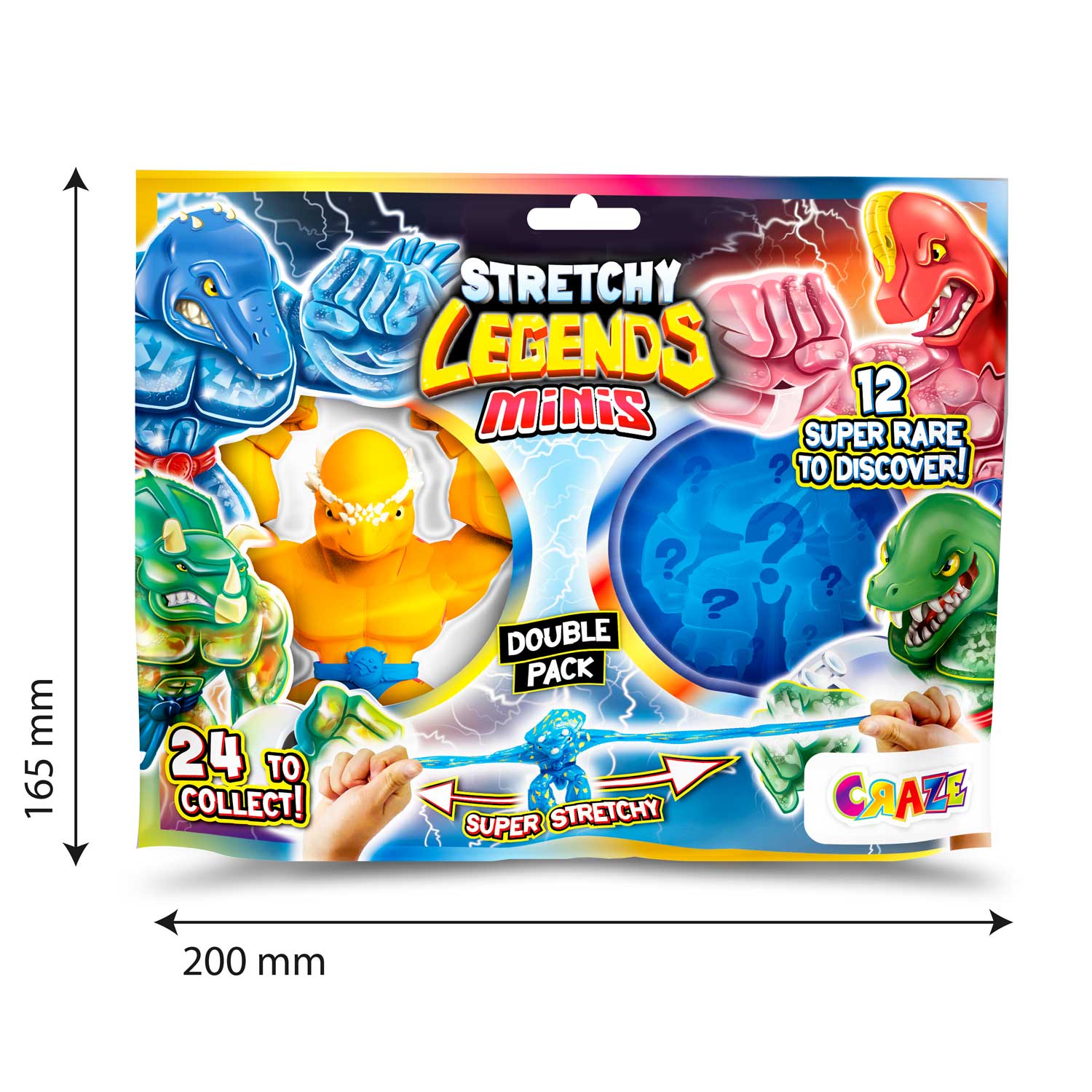 STRETCHY LEGENDS - Minis Double – CRAZE TOYS