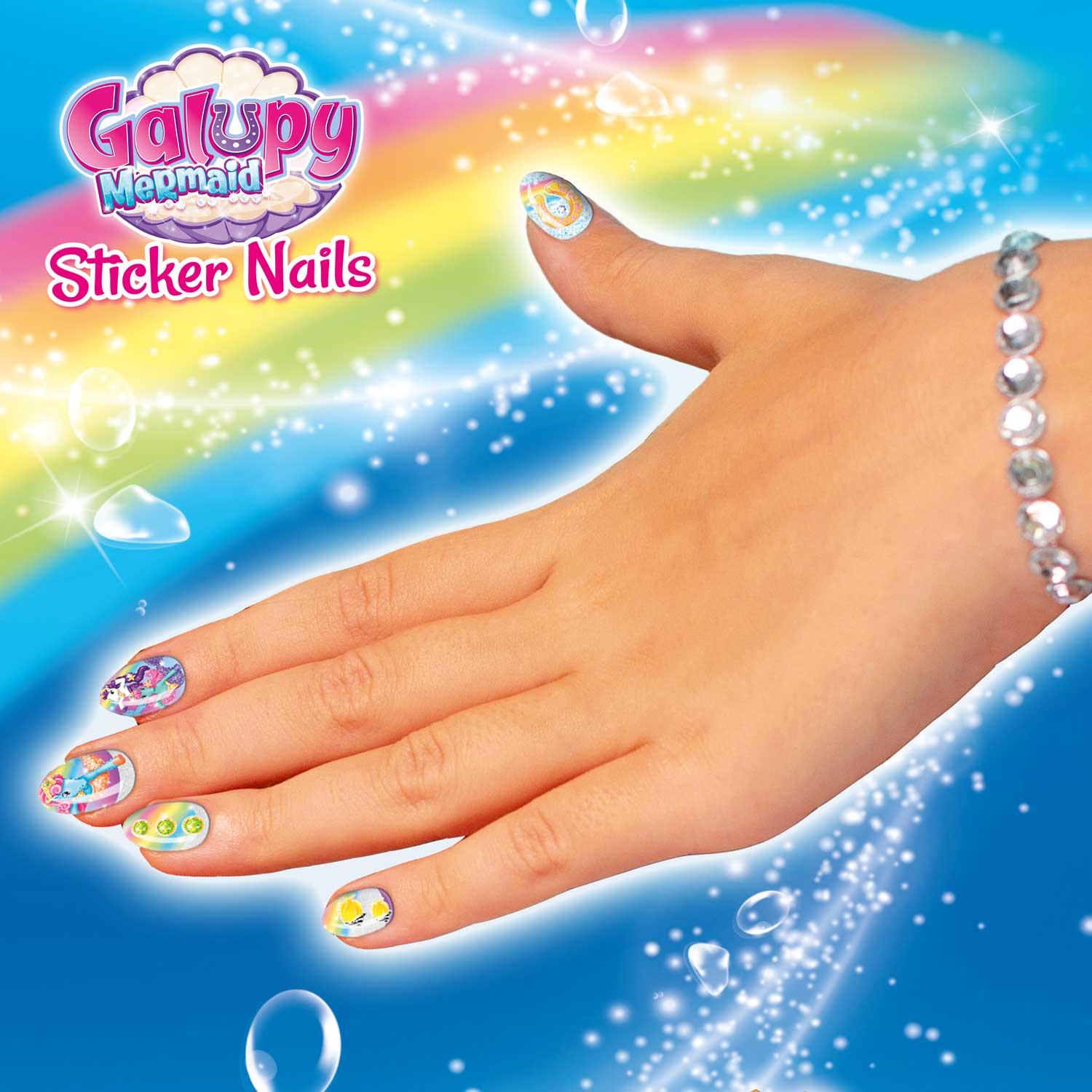 ACCESSORY - Nagelfolien Galupy Mermaid