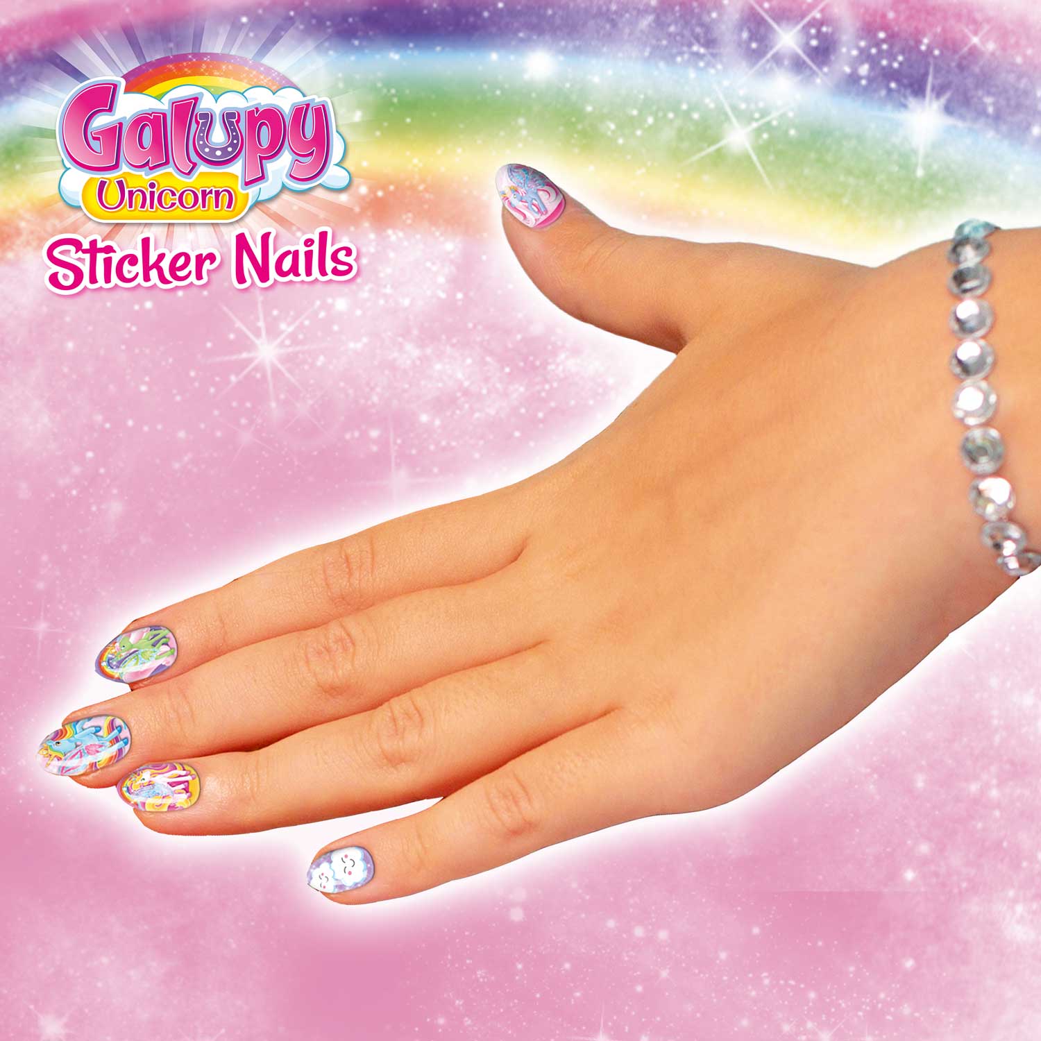 ACCESSORY - Nagelfolien Galupy Unicorn
