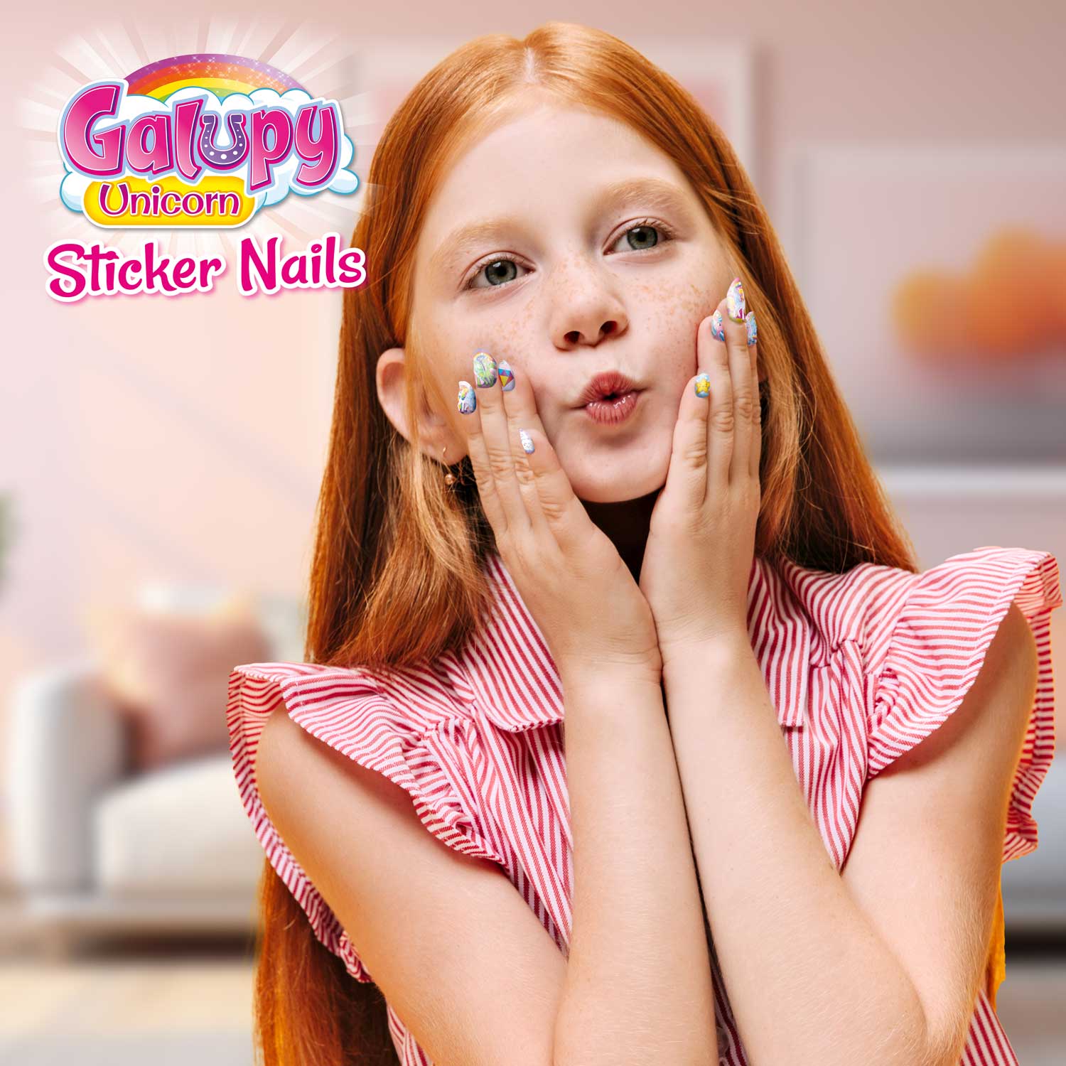 ACCESSORY - Nagelfolien Galupy Unicorn