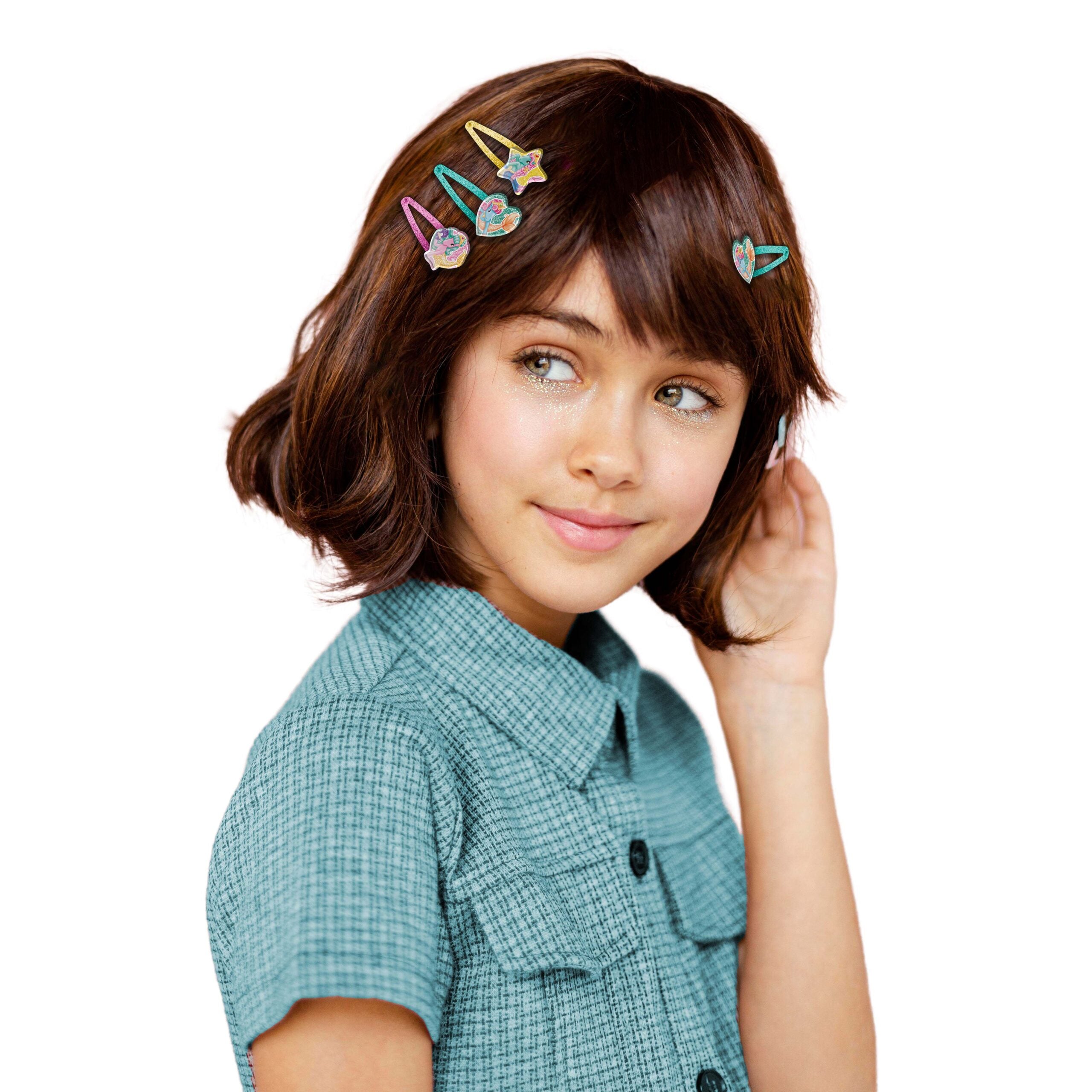 Glamour Girlz Haarspangen-Set – 6 Bunte Basic-Spangen Für Mädchen, 5 Cm
