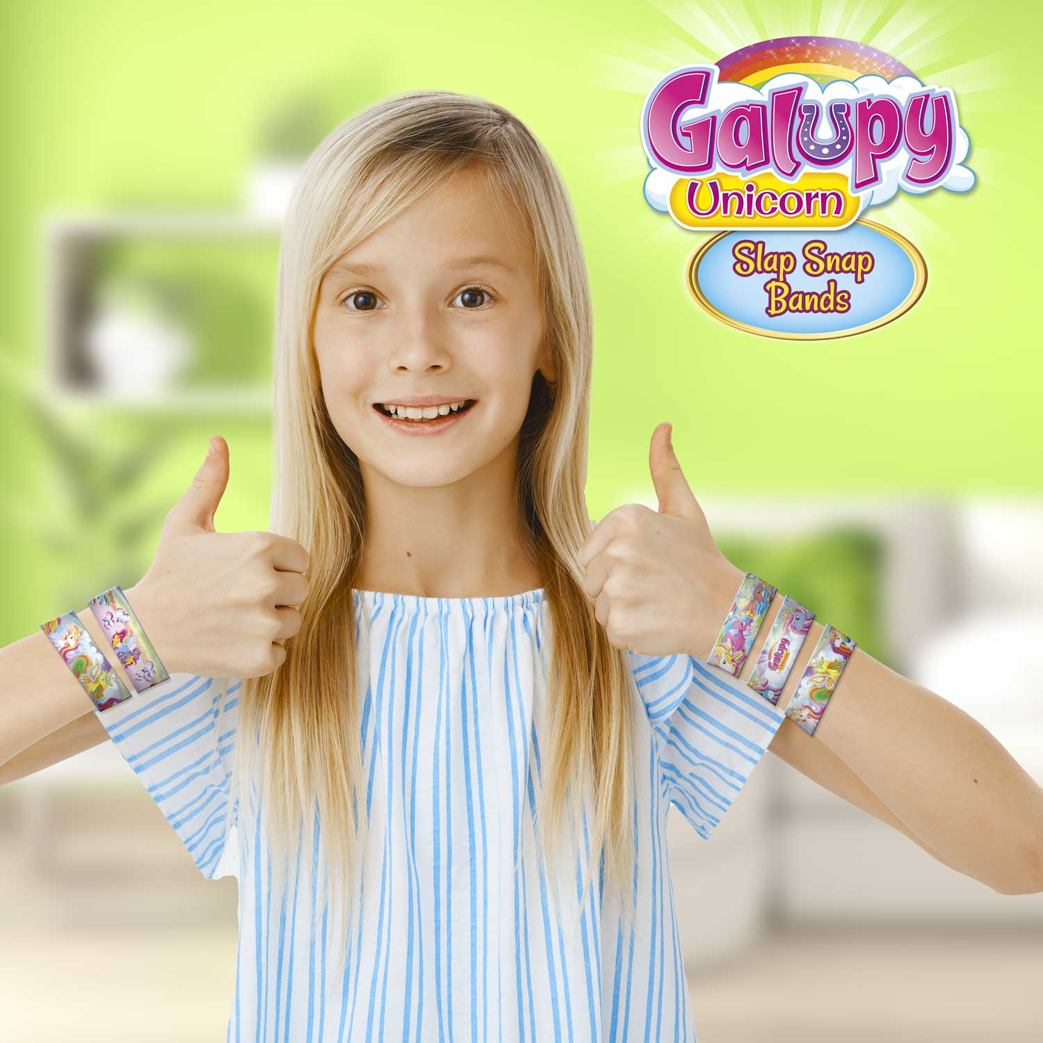 SLAP SNAP BANDS - Galupy Unicorn – CRAZE TOYS