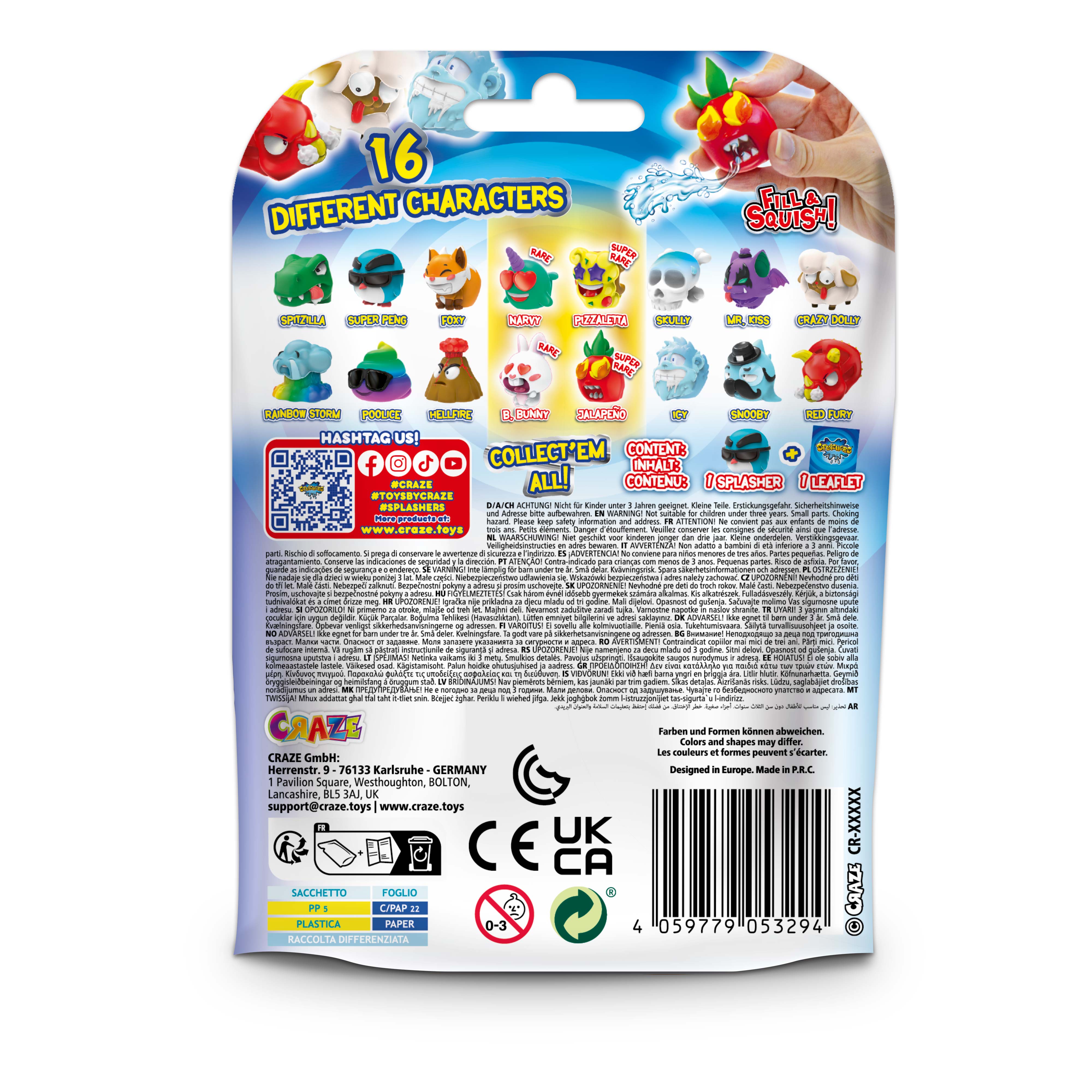 SPLASHERS - Collectible Figures – CRAZE TOYS