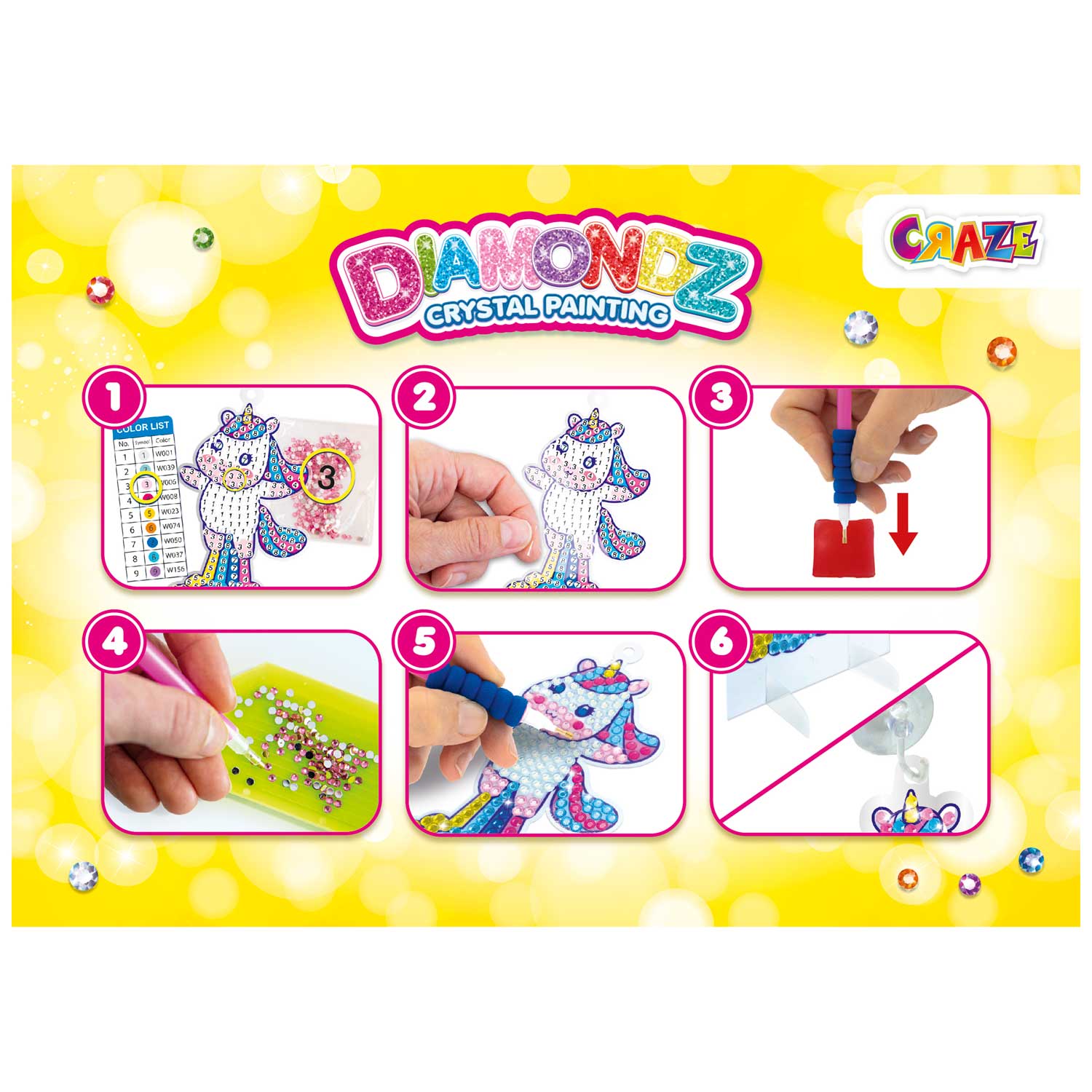 DIAMONDZ - Beginner Set Fantasy – CRAZE TOYS