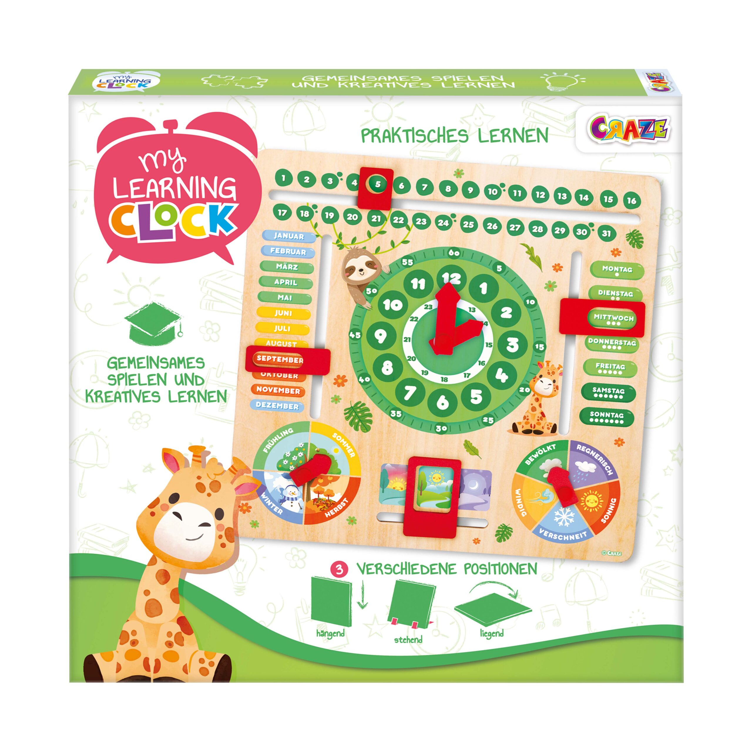MY LEARNING CLOCK - Tiere