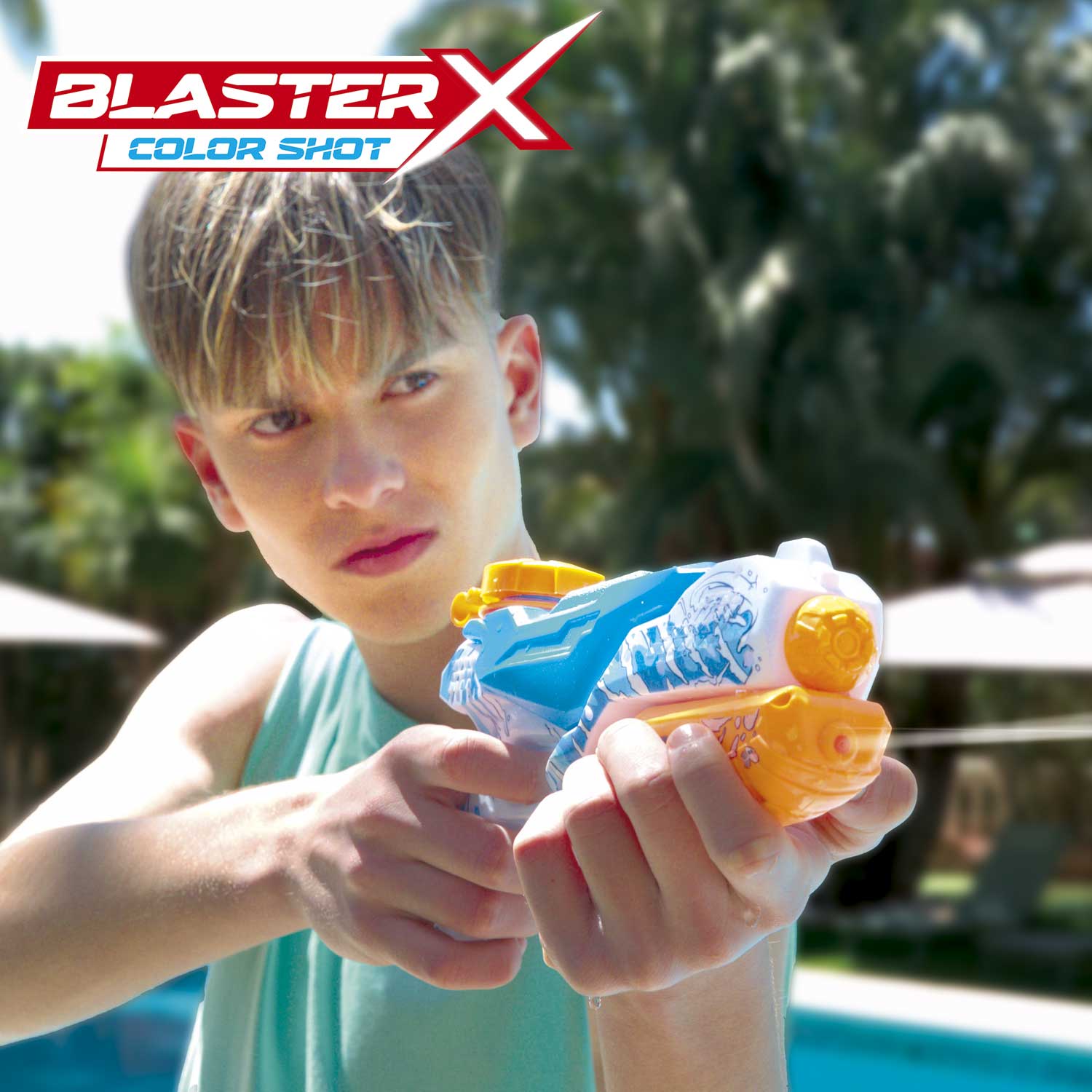 BLASTER-X - Wasserpistolen Medium (gemischt) – CRAZE TOYS