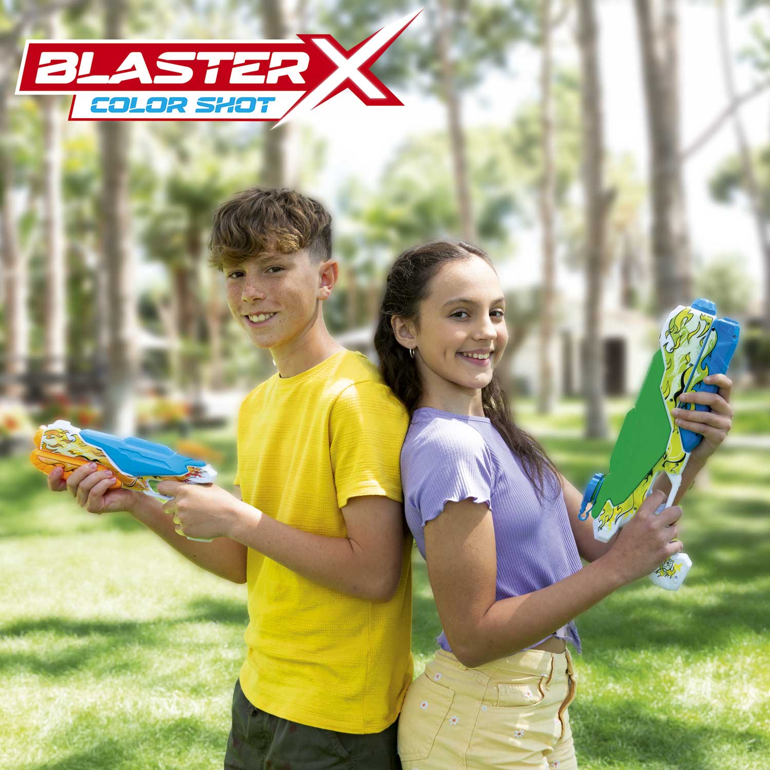BLASTER-X - Wasserpistolen Medium (gemischt) – CRAZE TOYS