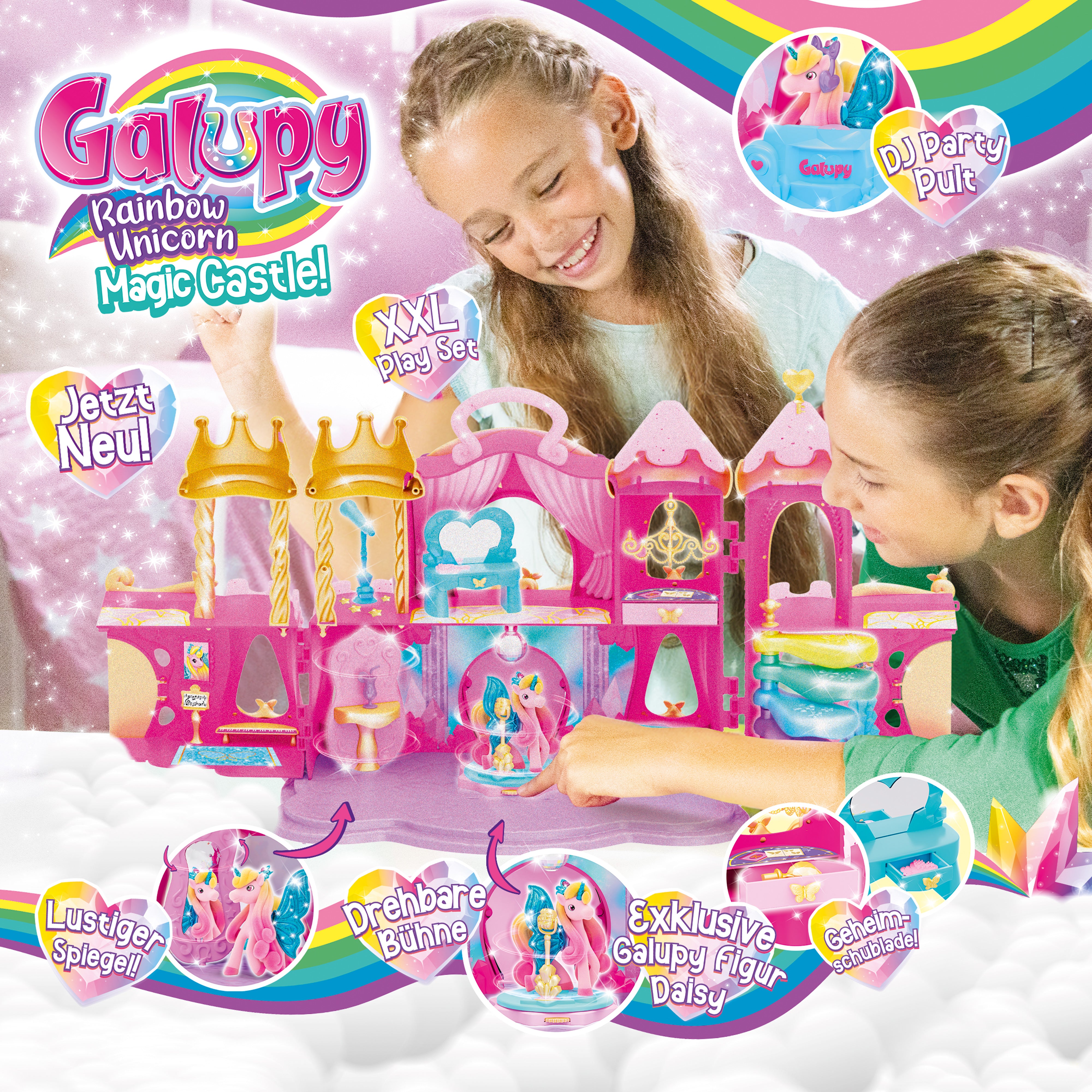GALUPY RAINBOW UNICORN - Magic Castle