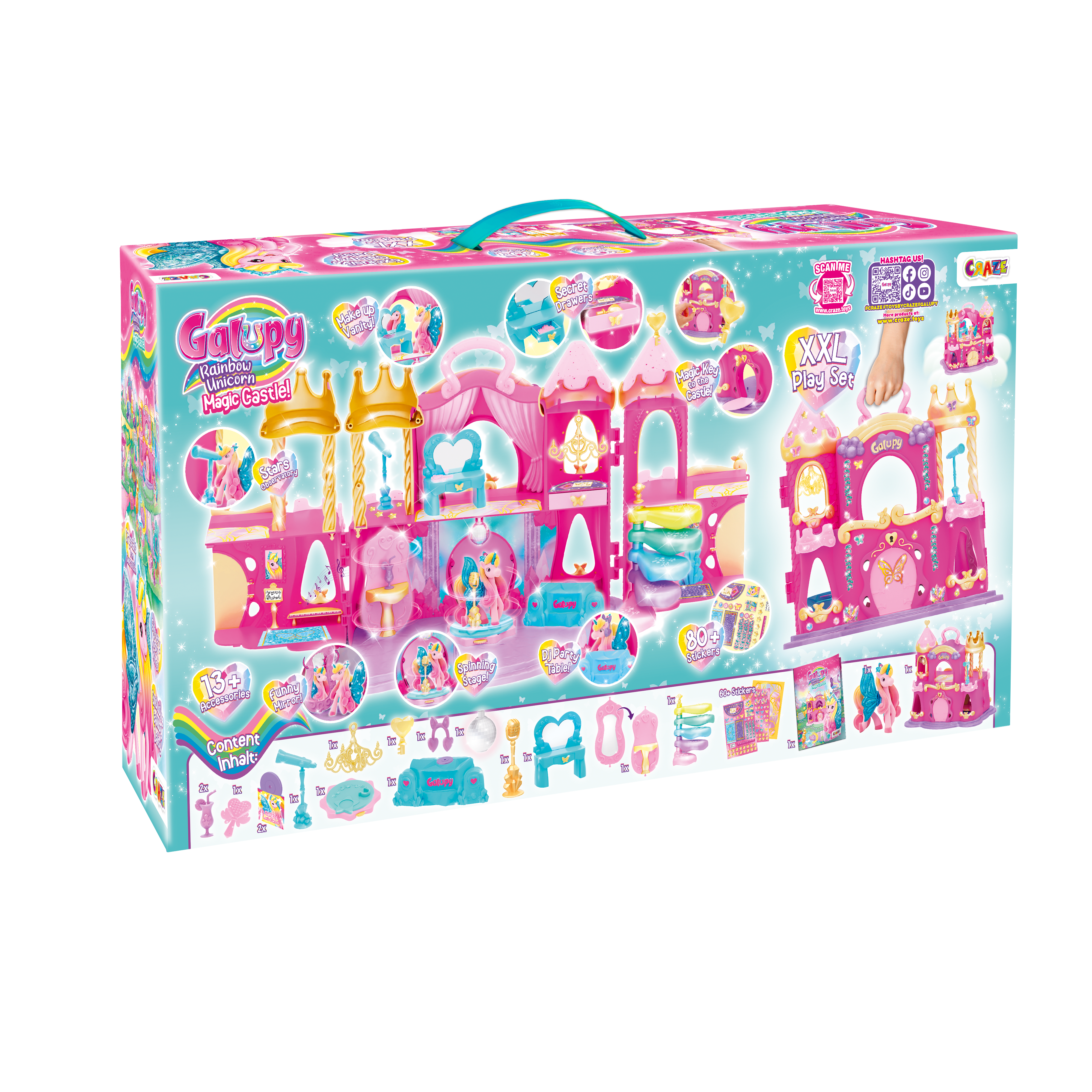 GALUPY RAINBOW UNICORN - Magic Castle