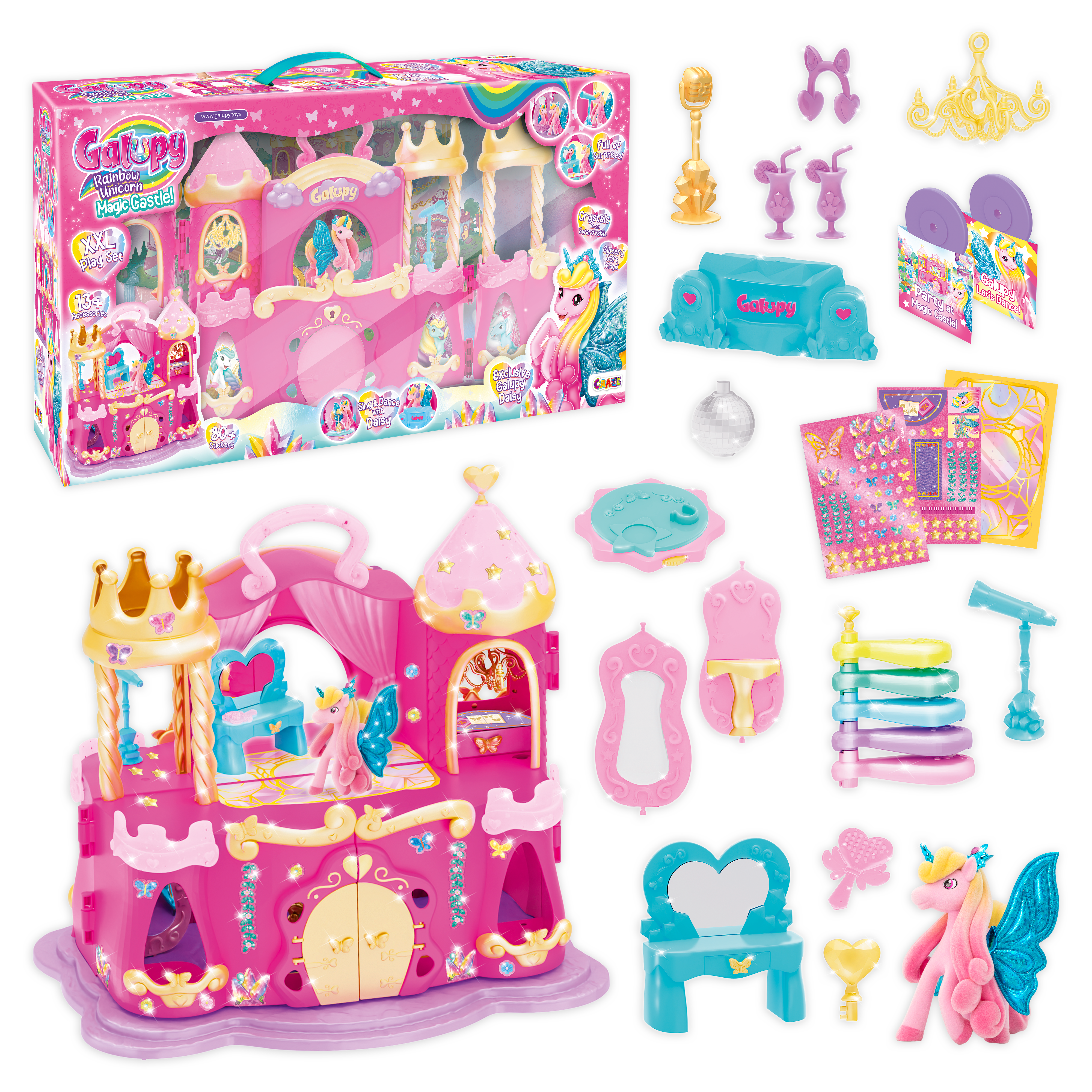 GALUPY RAINBOW UNICORN - Magic Castle