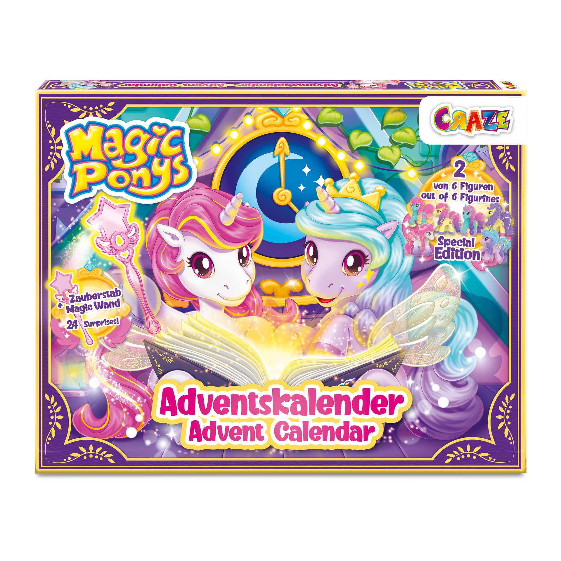 ADVENT CALENDAR - Magic Ponies – CRAZE TOYS