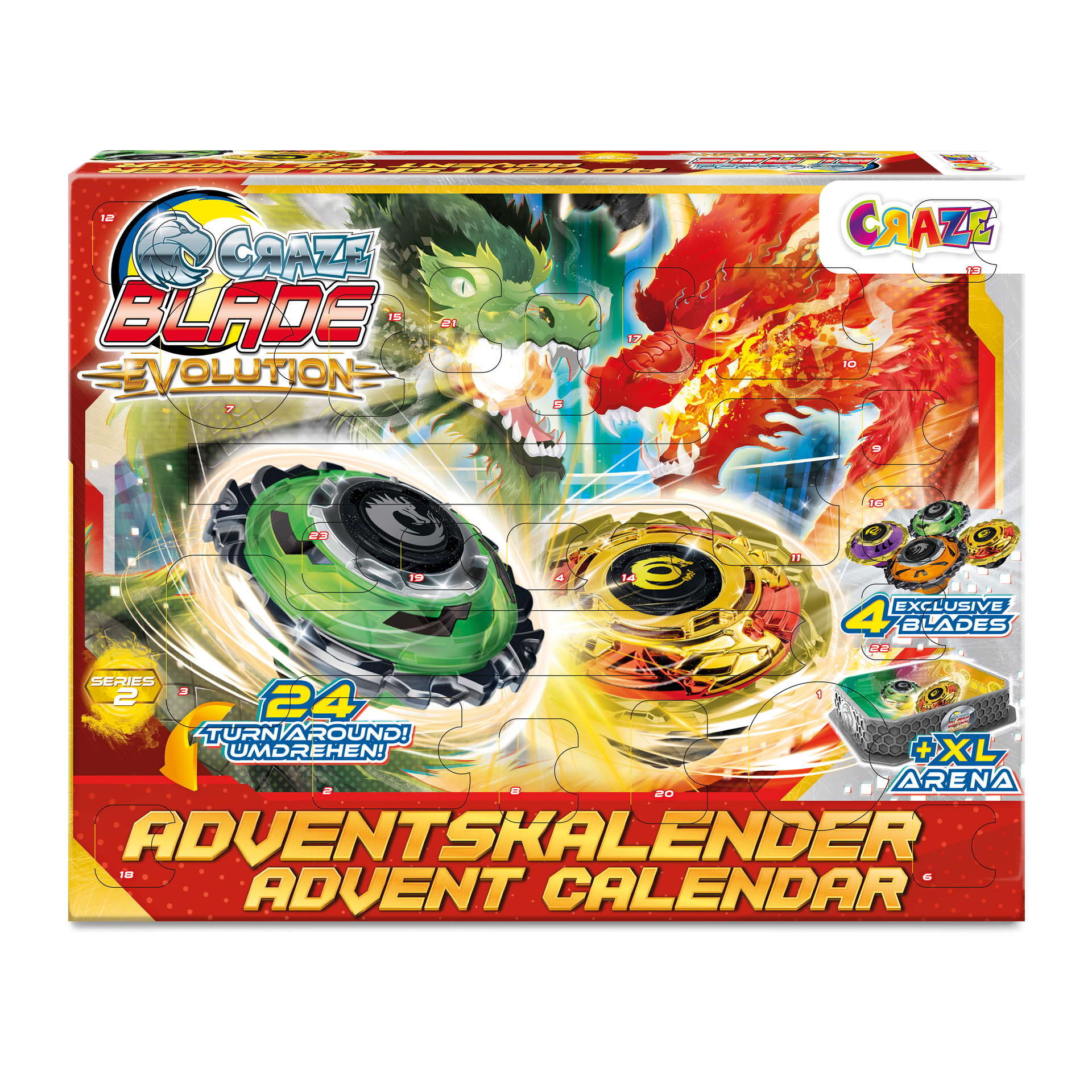 ADVENT CALENDAR - CRAZE Blade Evolution – CRAZE TOYS
