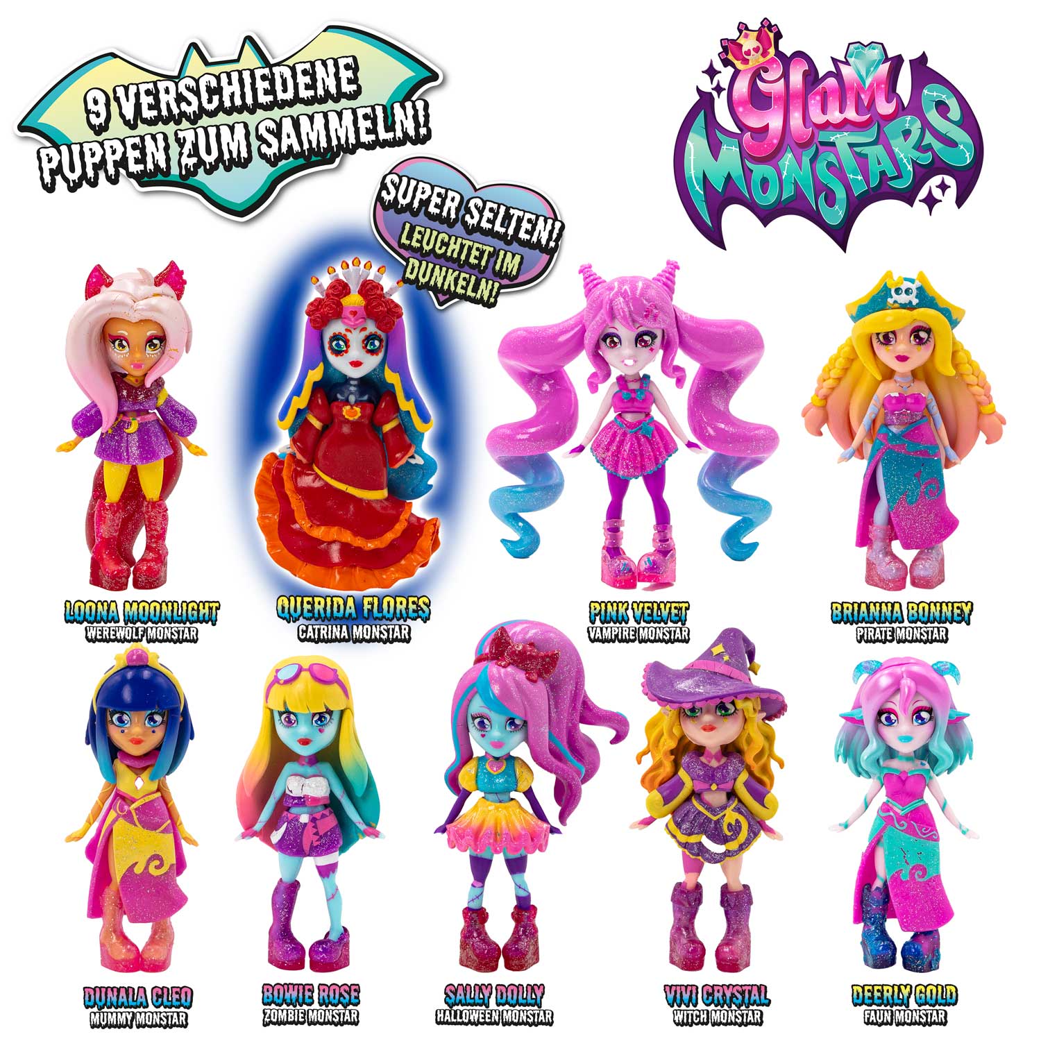 GLAM Monstars - Sammelfiguren