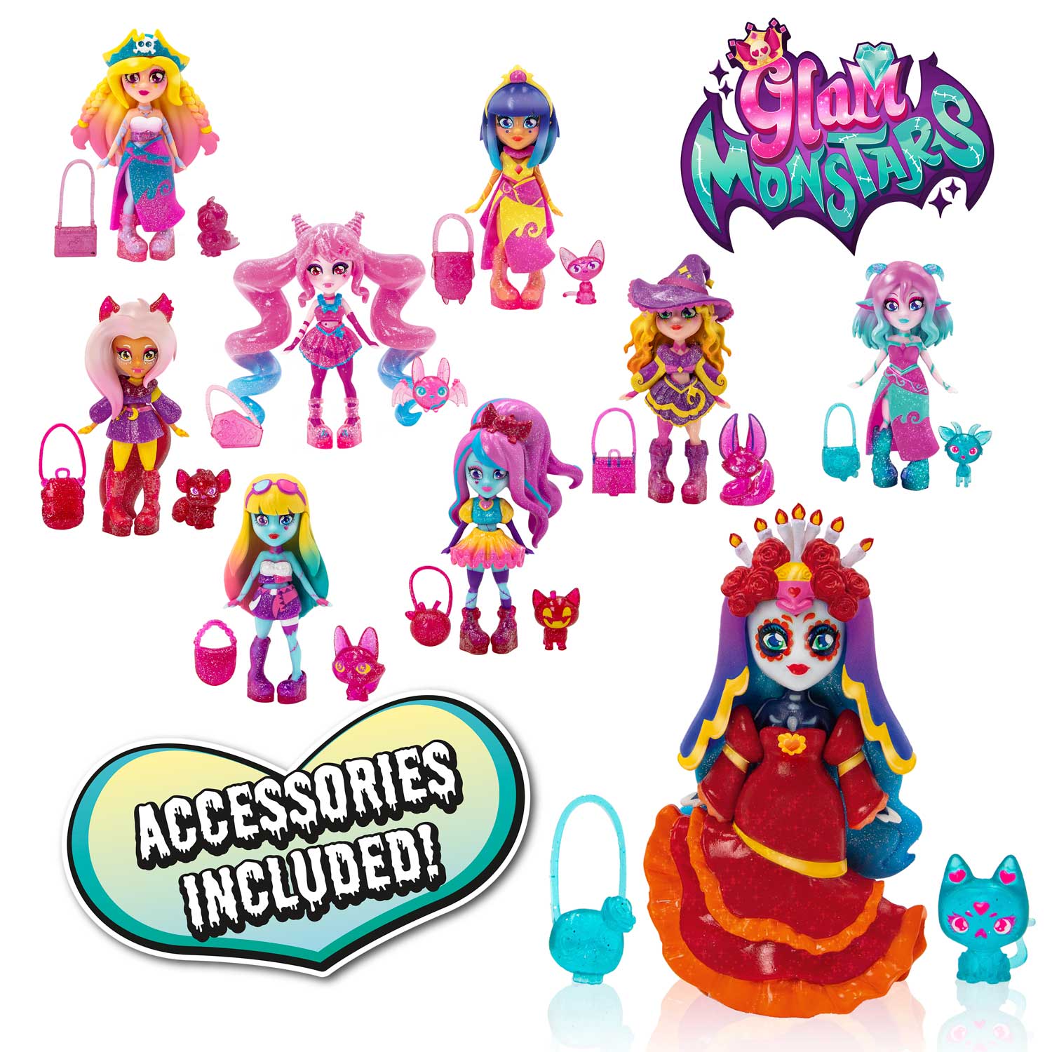 GLAM Monstars - Sammelfiguren