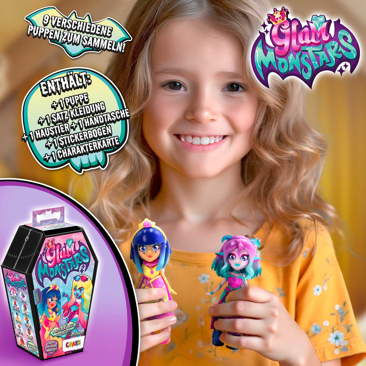 GLAM Monstars - Sammelfiguren