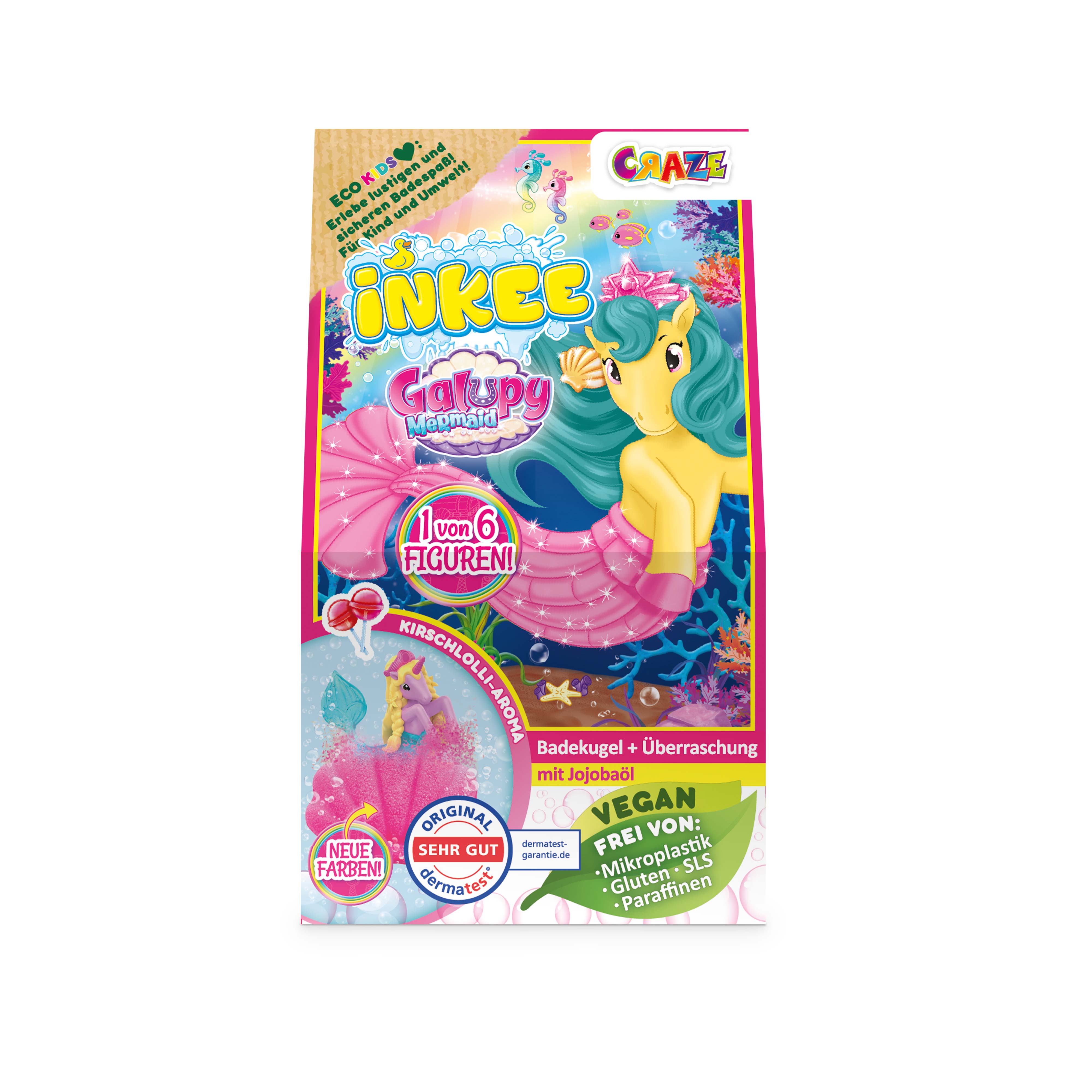 INKEE - Galupy Mermaid Surprise Bath Bomb