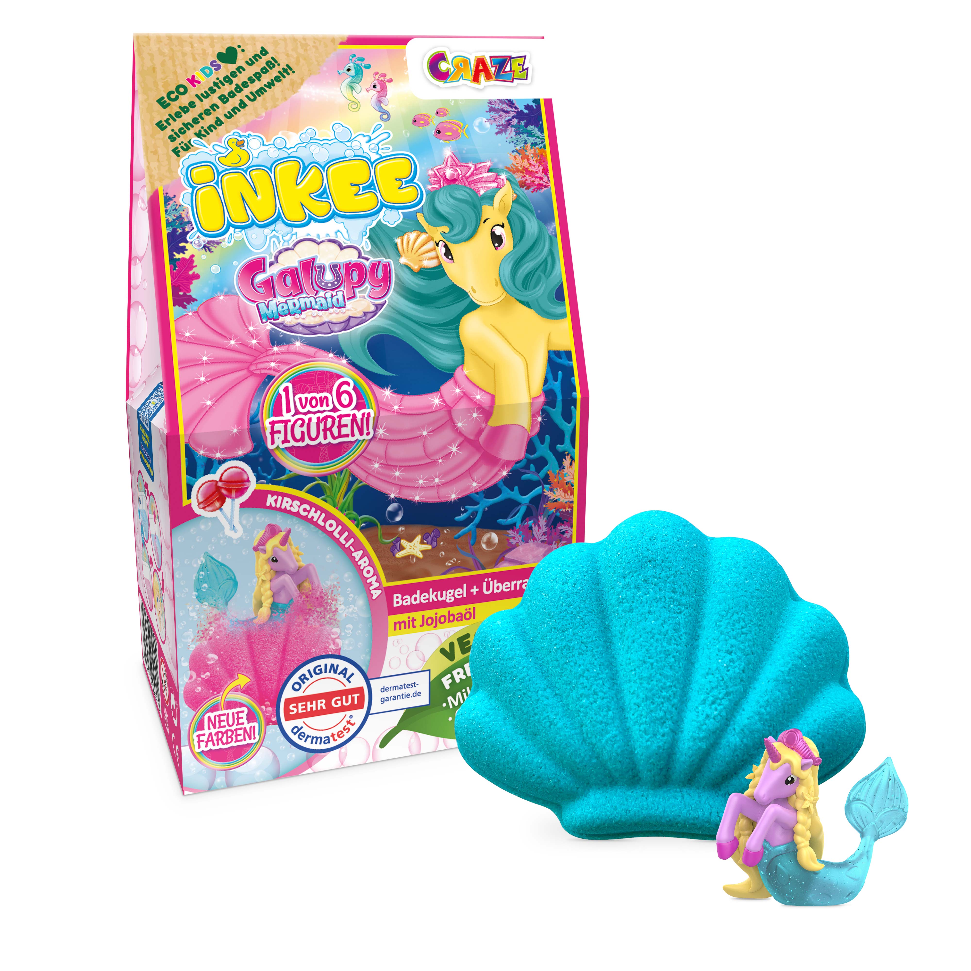 INKEE - Galupy Mermaid Surprise Bath Bomb