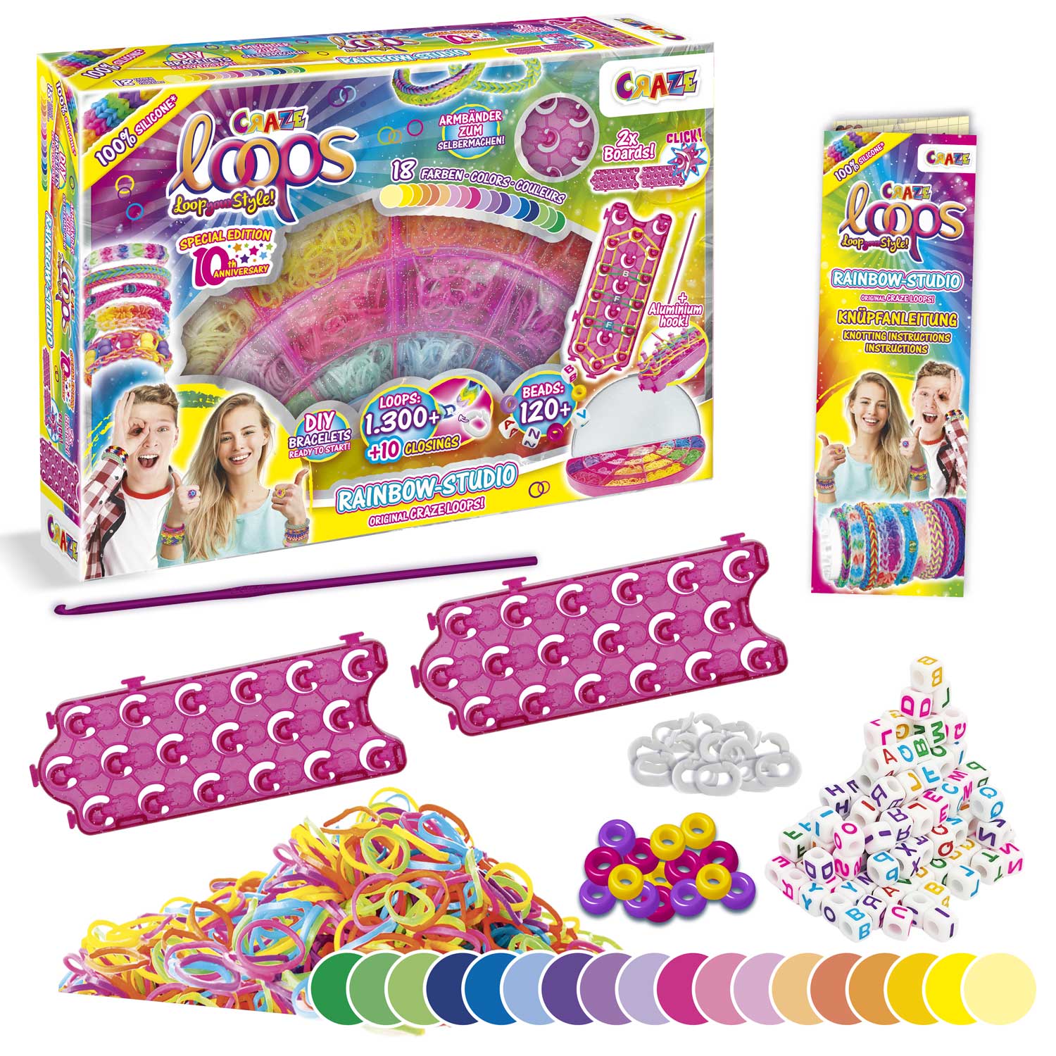LOOPS - Rainbow Studio – CRAZE TOYS