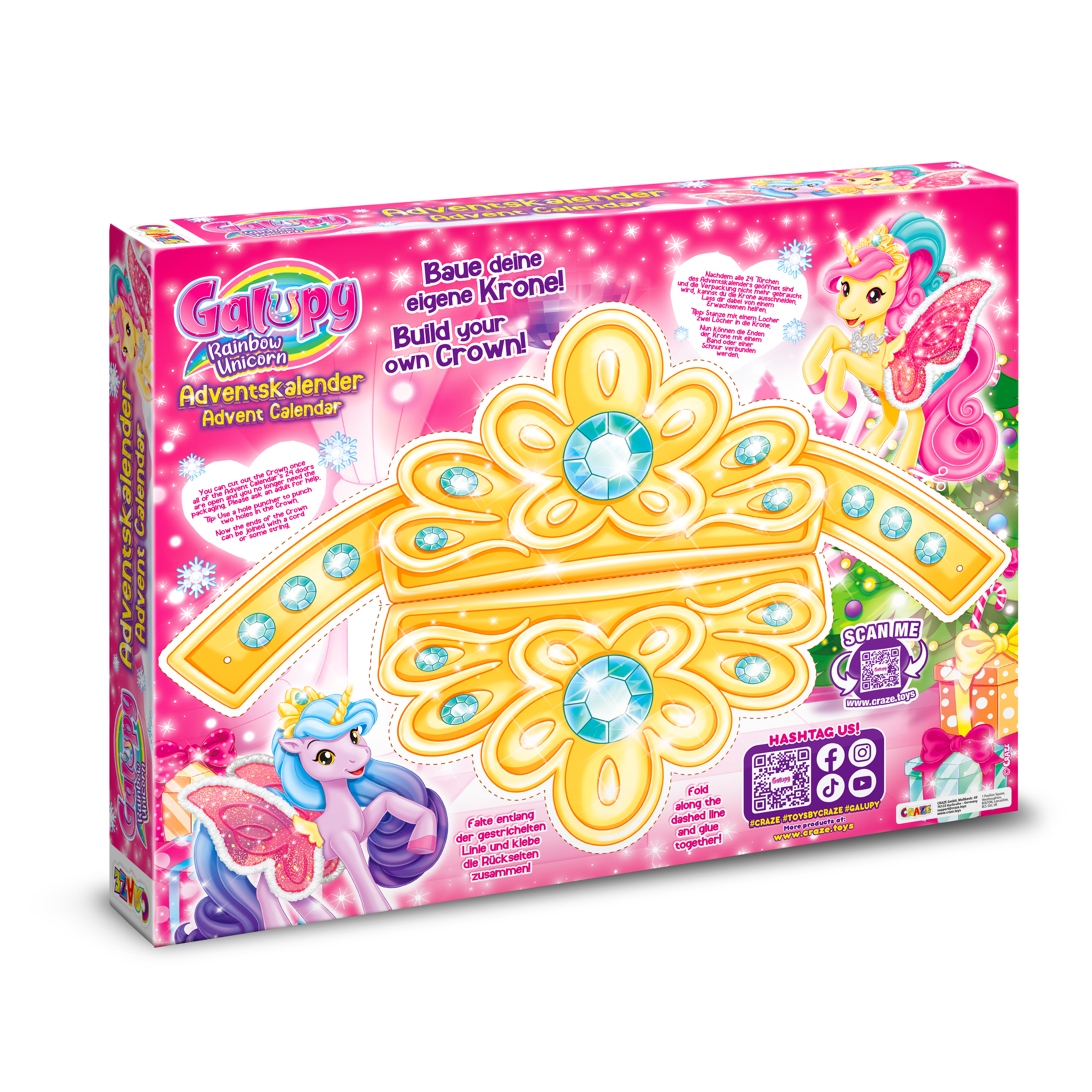 ADVENTSKALENDER - Galupy Rainbow Unicorn