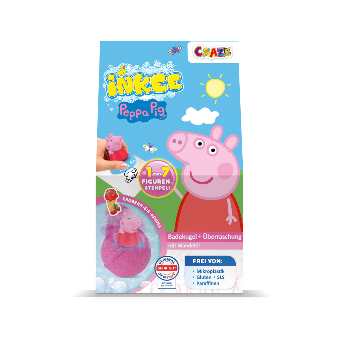 INKEE - Peppa Pig Surprise Bath Bomb