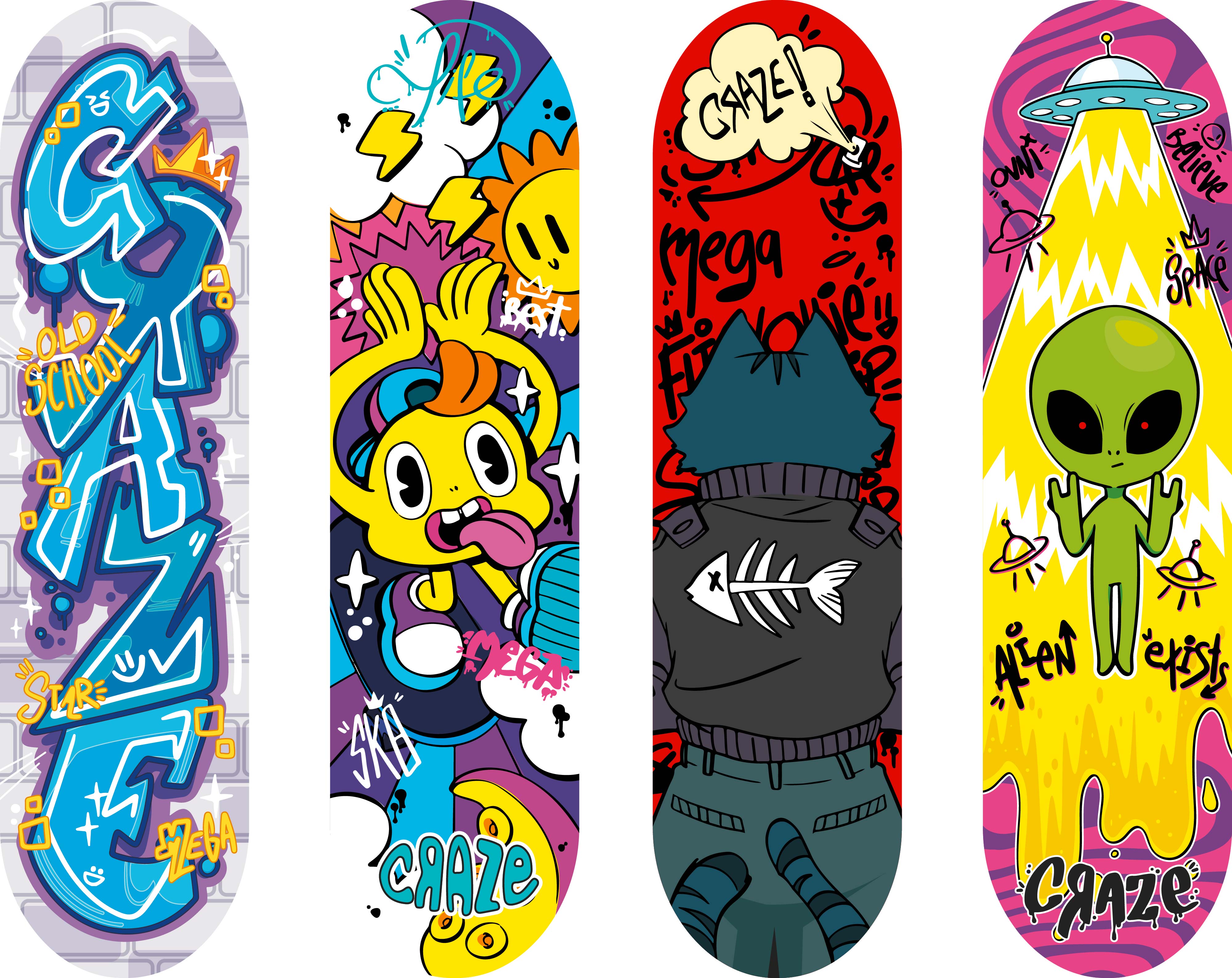 CRAZE Skate – Double Mix