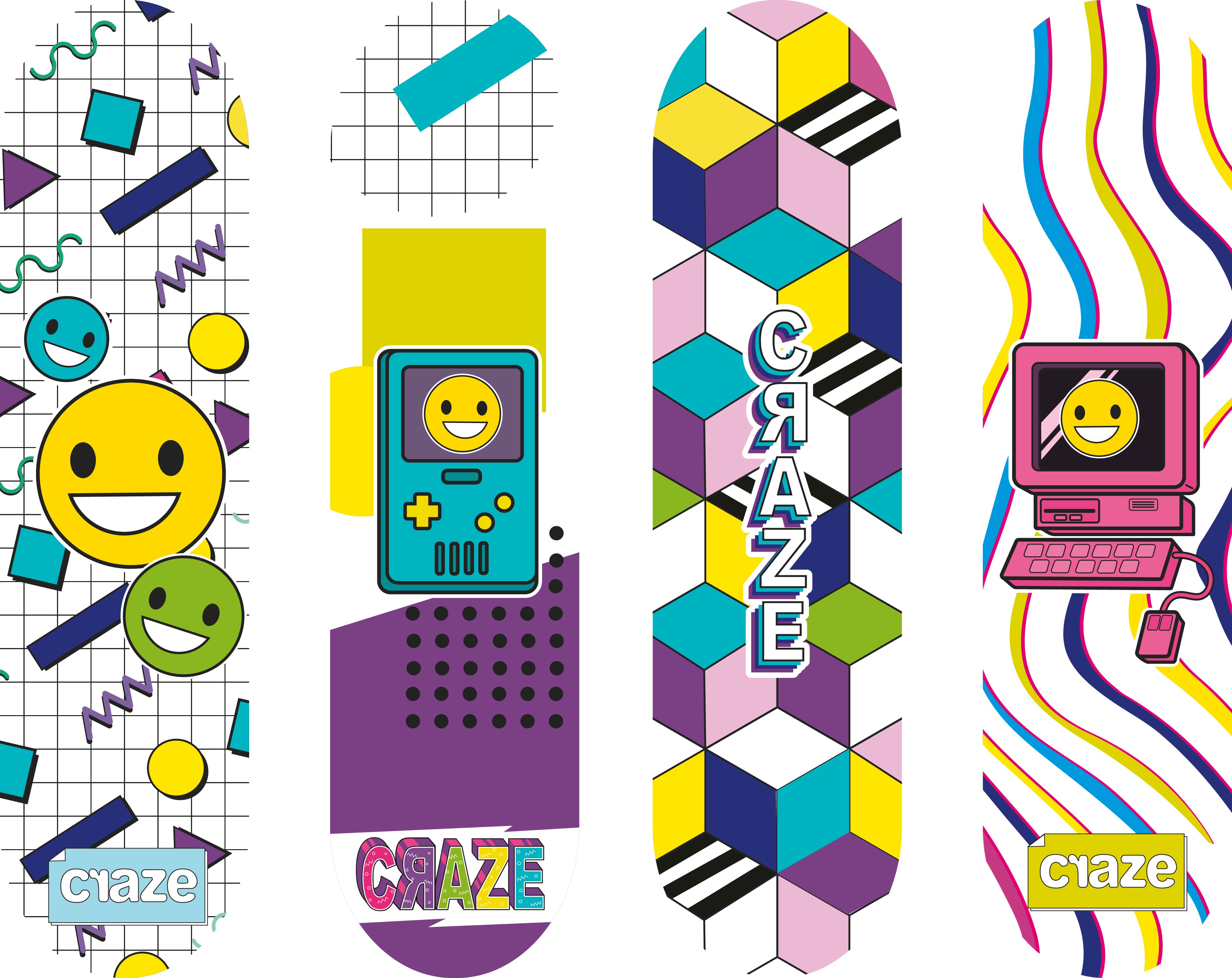 CRAZE Skate – Double Mix