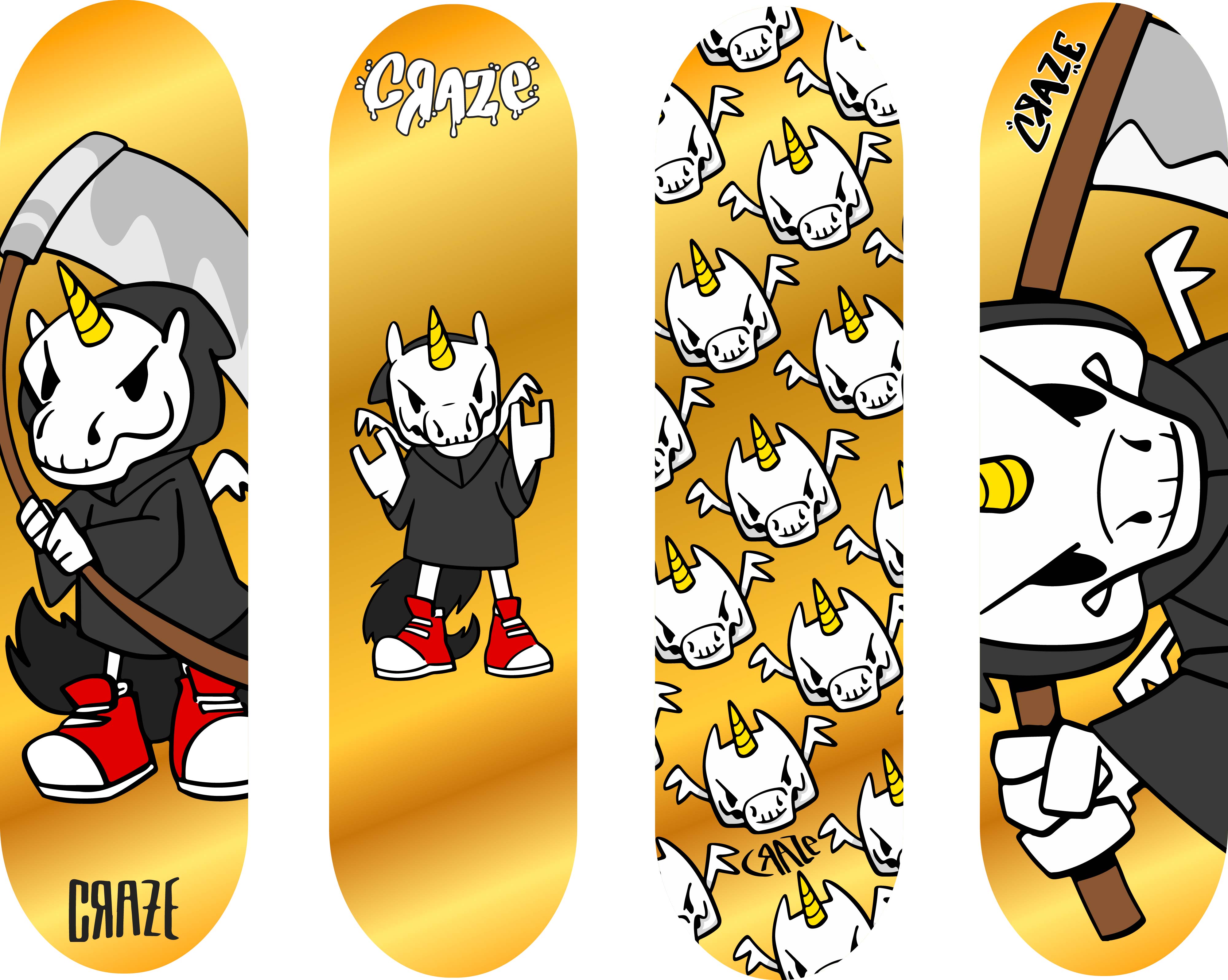 CRAZE Skate – Double Mix