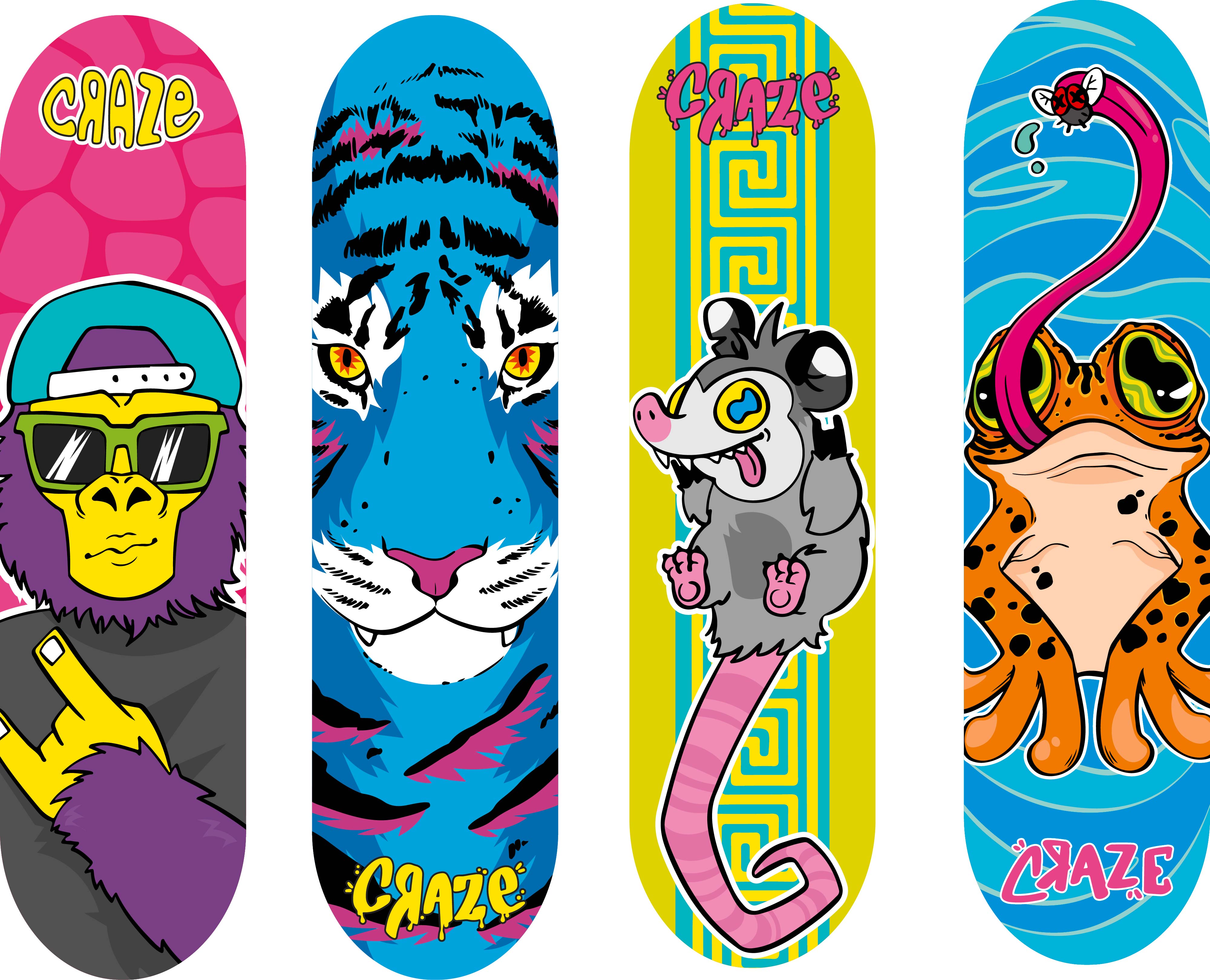 CRAZE Skate – Double Mix