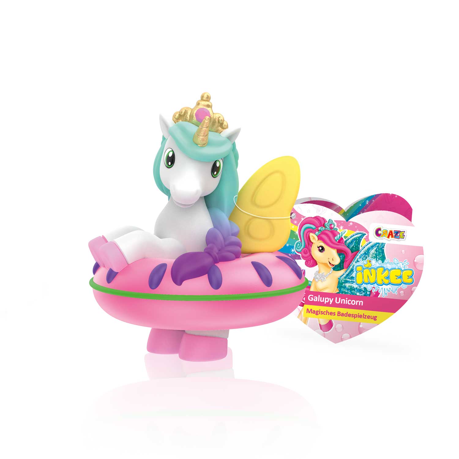 INKEE TOYS - Magic Bath Galupy Rainbow Unicorn Star