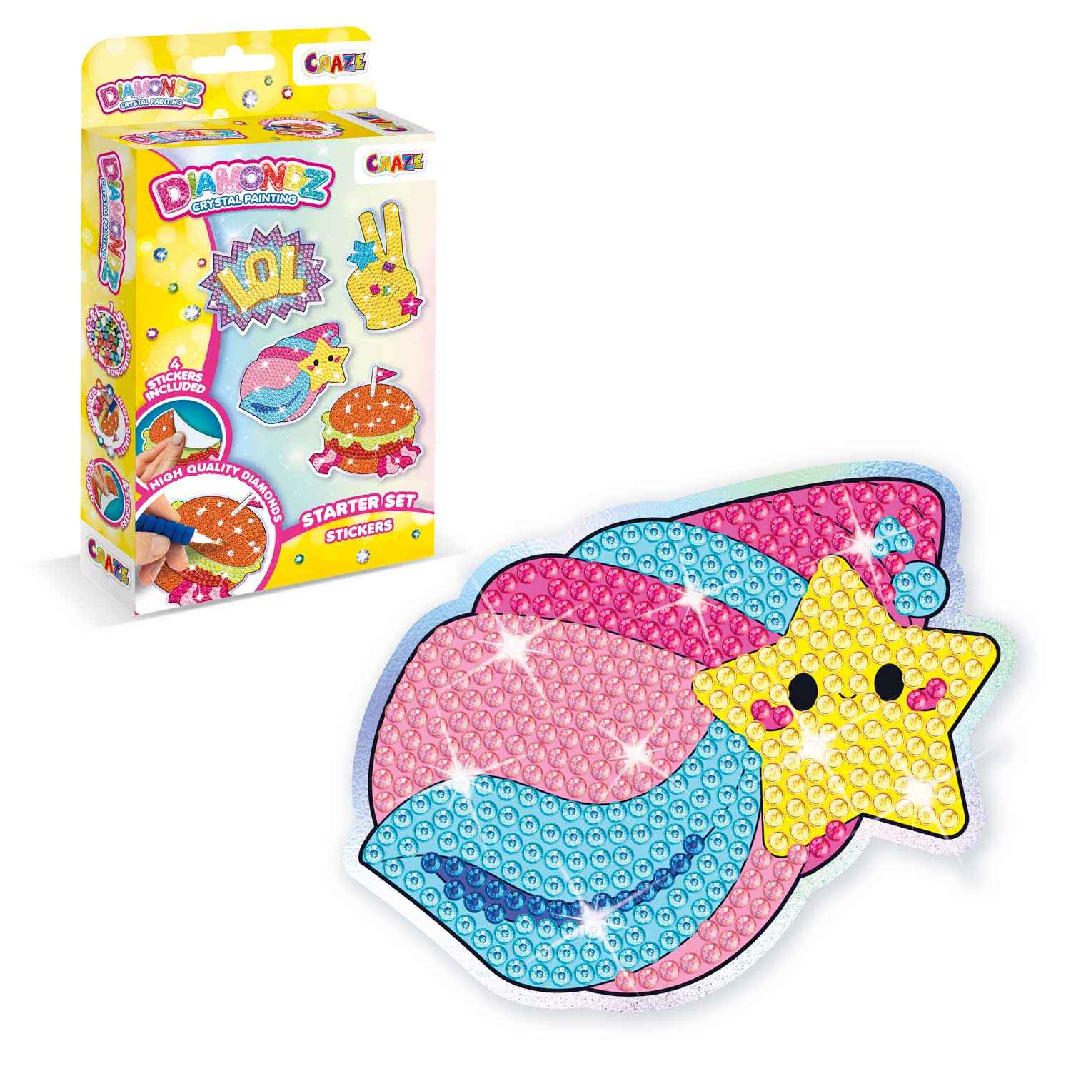 DIAMONDZ - Starter Set Stickers Fun Series