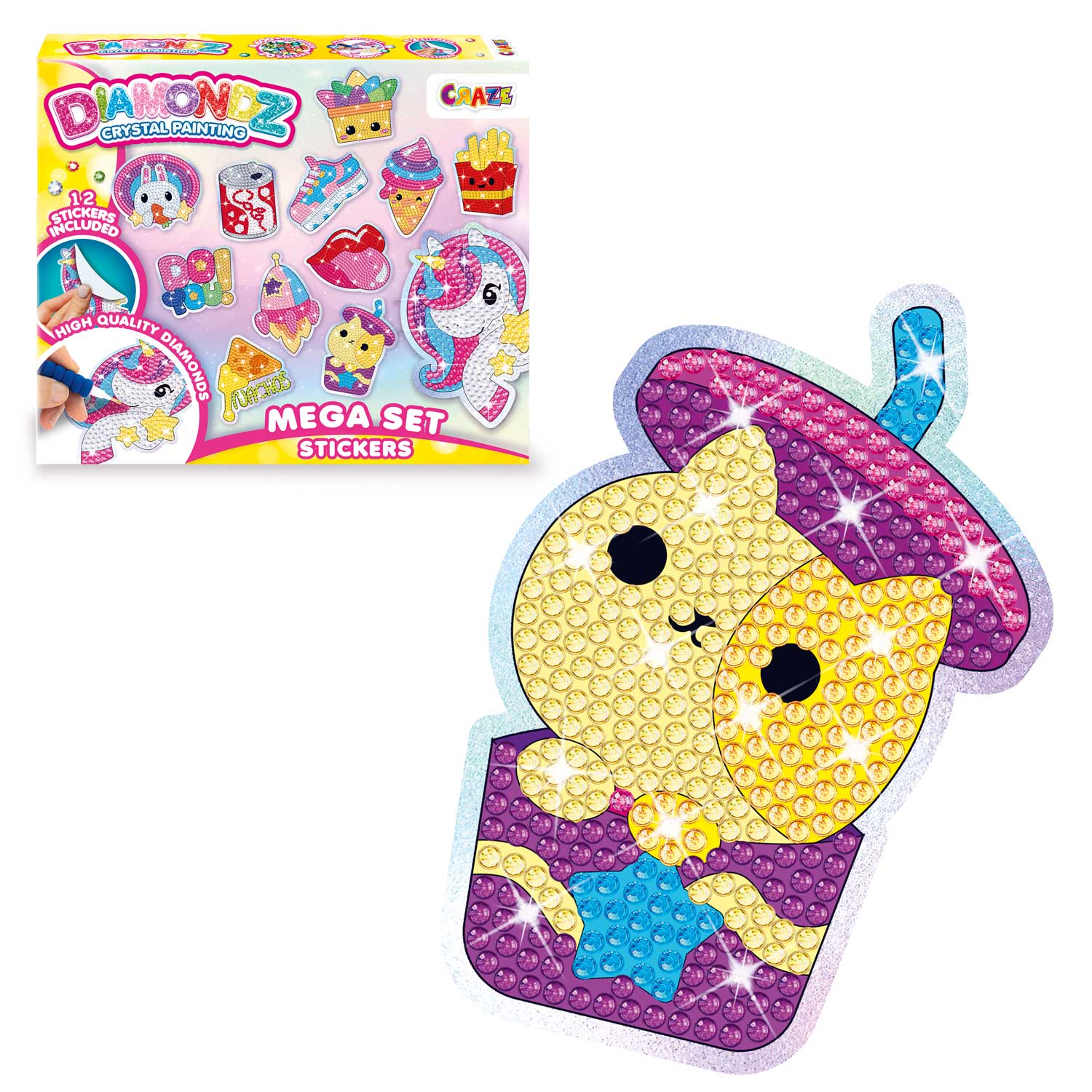 DIAMONDZ - Mega Set Stickers Fun Series