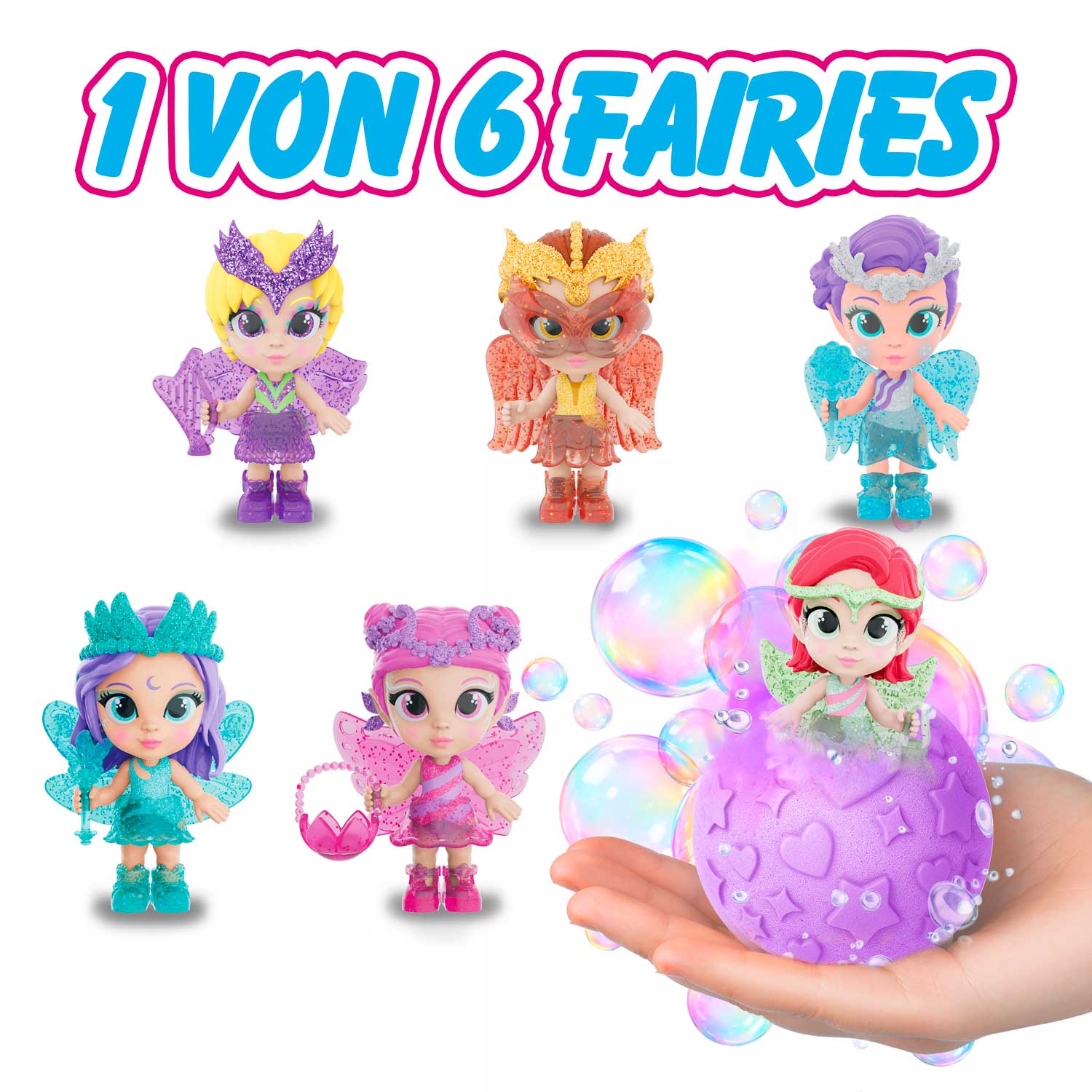 INKEE - FAIRY IN MY POCKET Überraschungs-Badekugel XXL