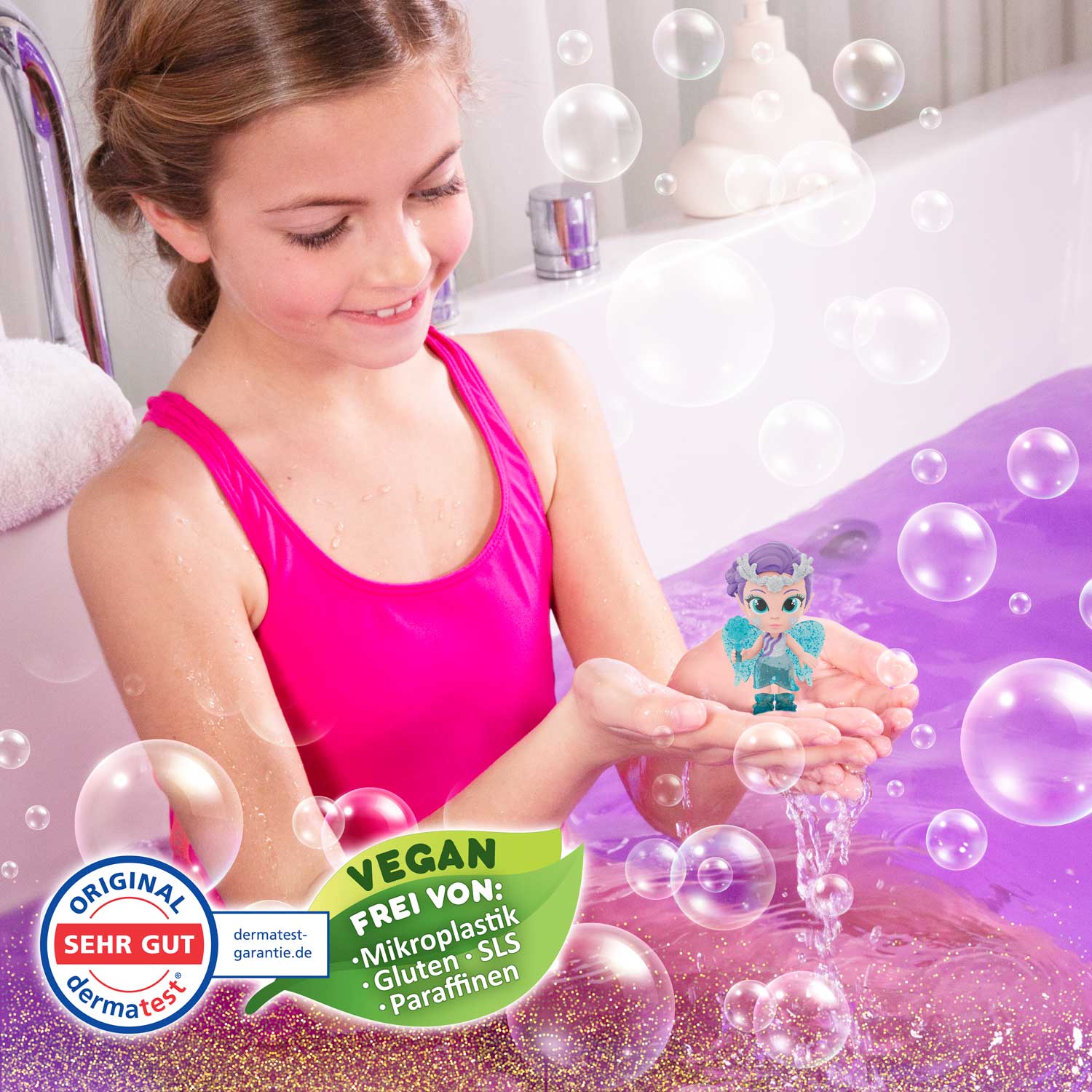 INKEE - FAIRY IN MY POCKET Überraschungs-Badekugel XXL